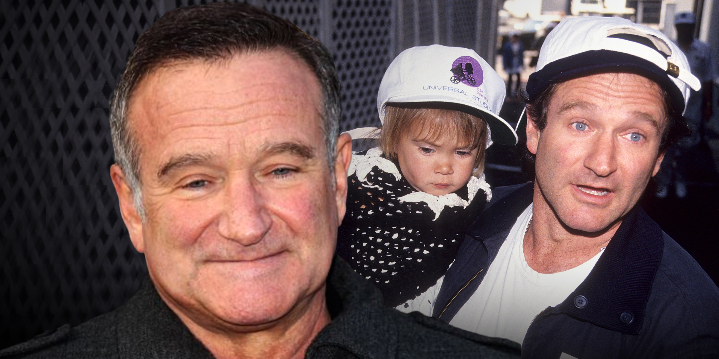 Robin Williams, 2011 | Zelda Williams y Robin Williams, 1991 | Foto: Getty Images