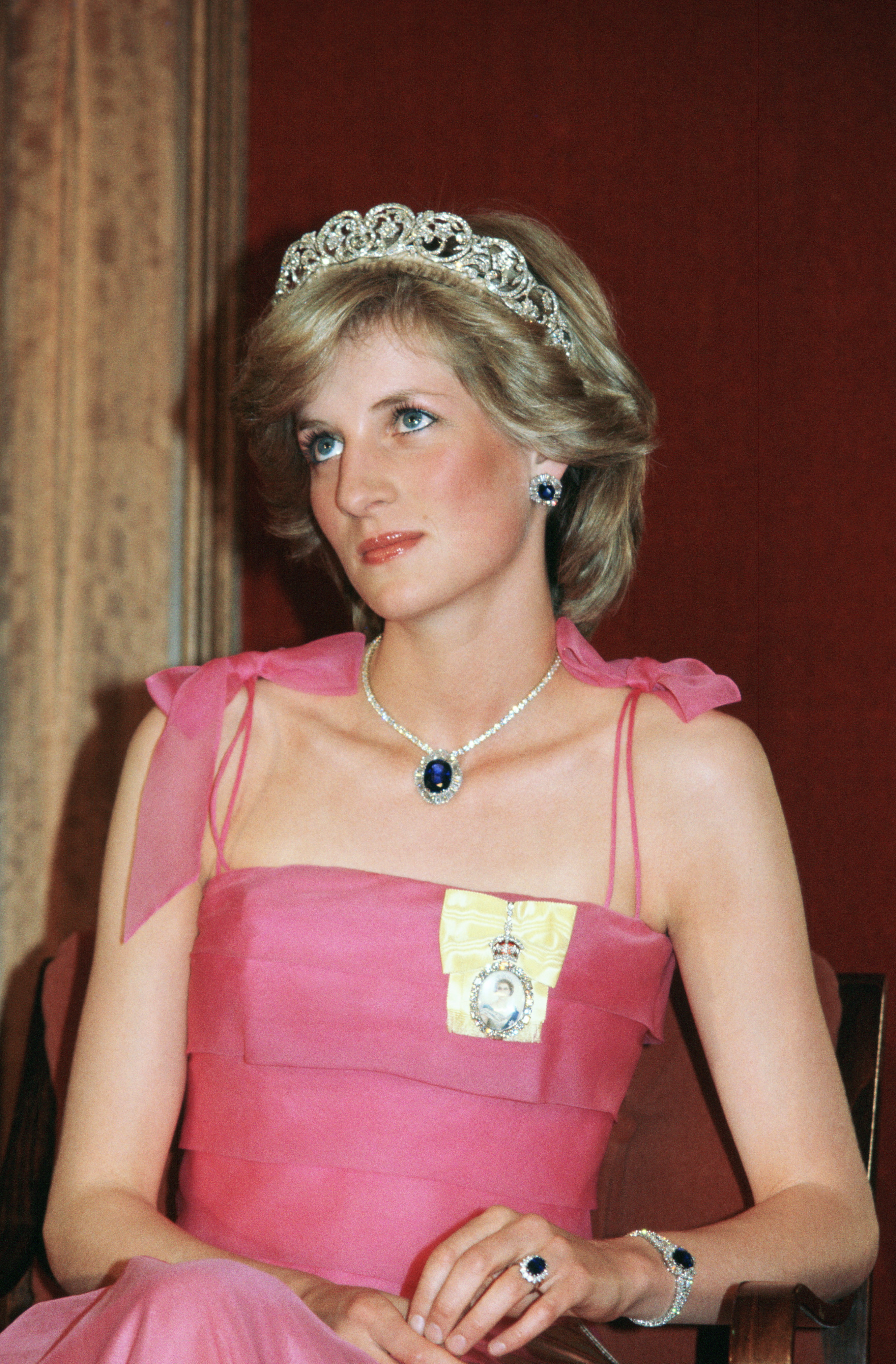 La princesa Diana en una recepción de Estado en Brisbane, Australia, el 11 de abril de 1983. | Fuente: Getty Images