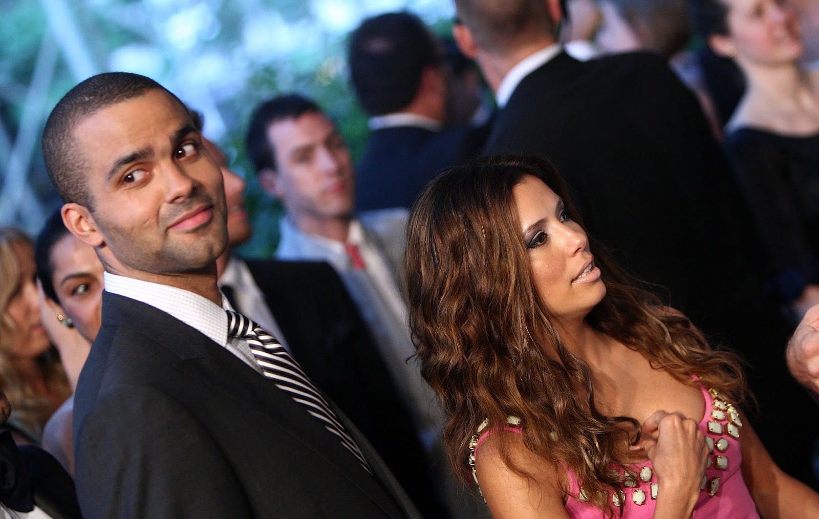 Tony Parker y Eva Longoria en los Premios de la Moda CFDA 2008 en Nueva York | Fuente: Getty Images