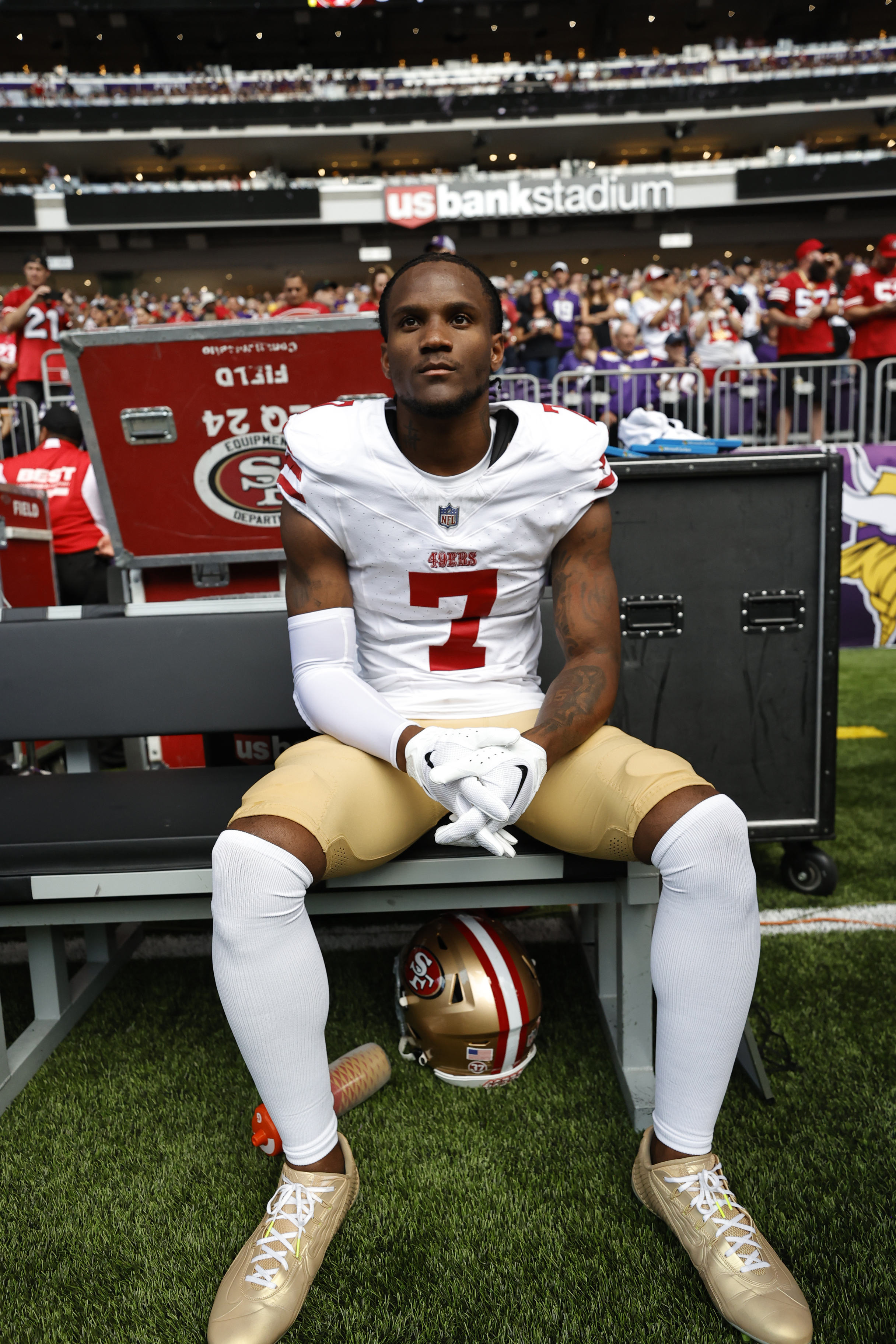 Charvarius Ward durante un partido entre los San Francisco 49ers y los Minnesota Vikings en Minneapolis, Minnesota, el 15 de septiembre de 2024 | Fuente: Getty Images