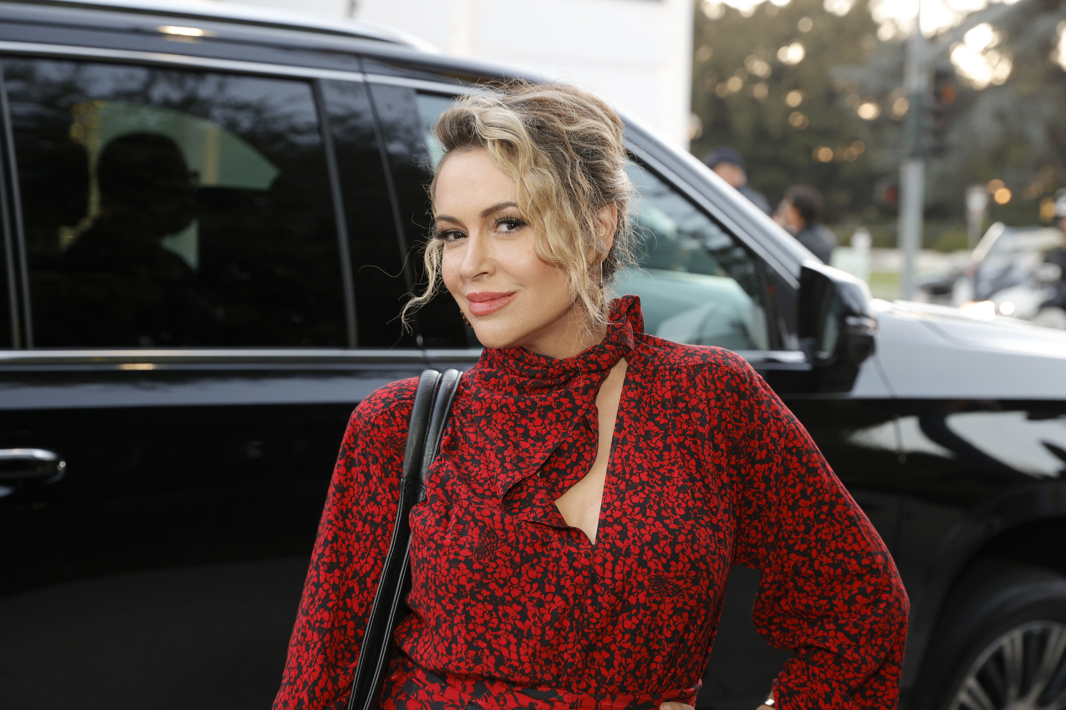 Alyssa Milano en el evento Variety's Power of Women Presented by Lifetime el 30 de septiembre de 2021, en Beverly Hills, California | Fuente: Getty Images