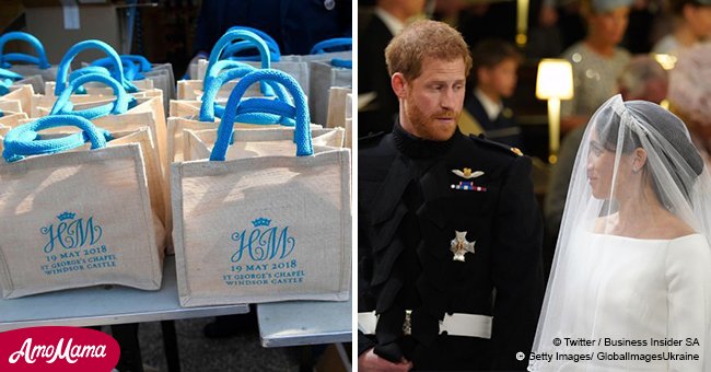 Esto es lo que había dentro de las bolsas de regalo de la boda real