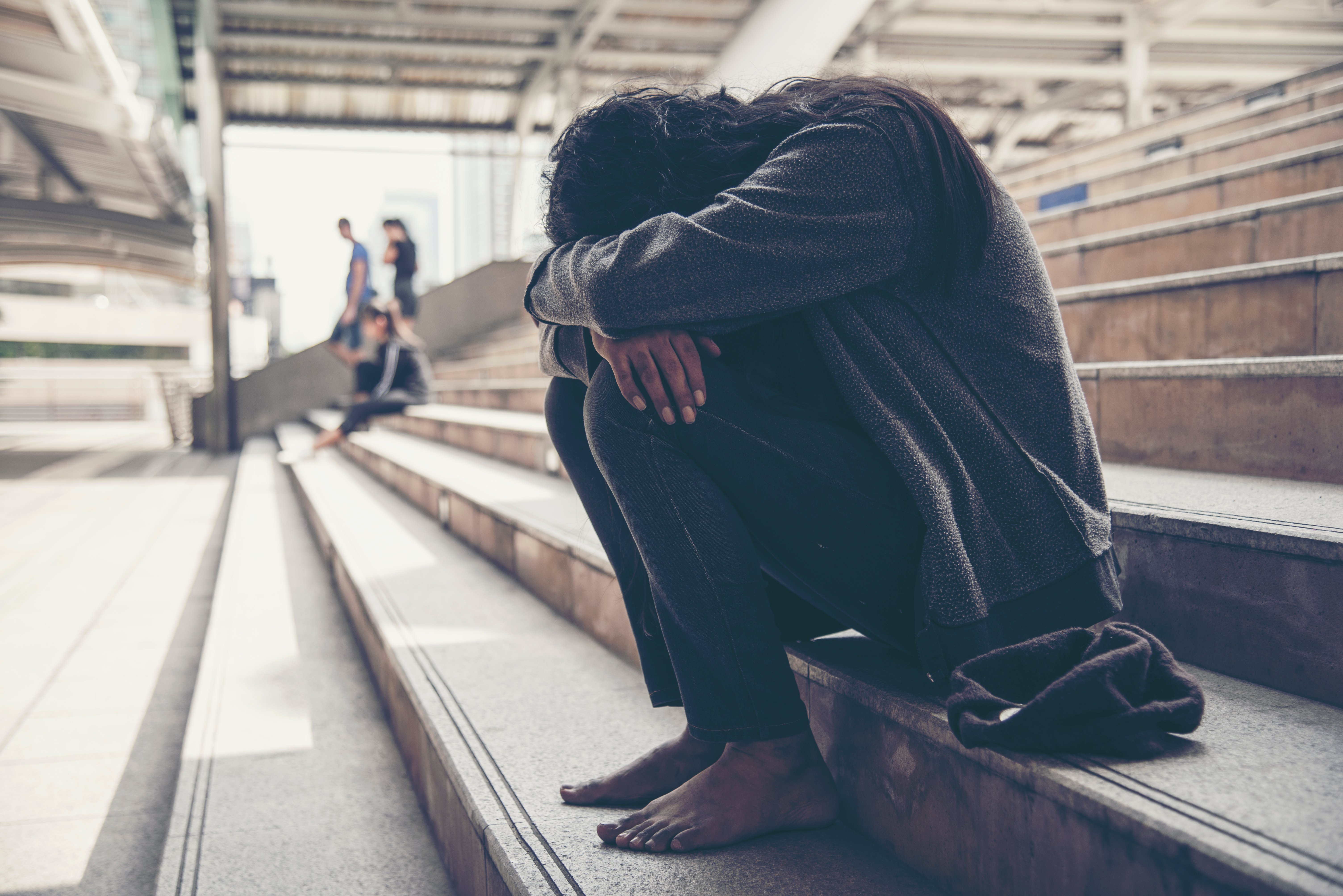 Hombre sin hogar. | Foto: Shutterstock