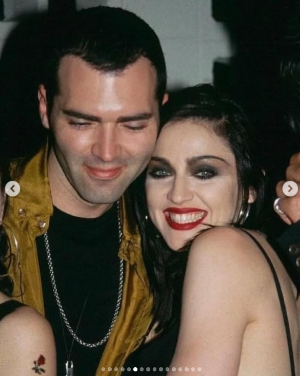 Christopher Ciccone y Madonna en una foto subida el 6 de octubre de 2024 | Fuente: Instagram/madonna