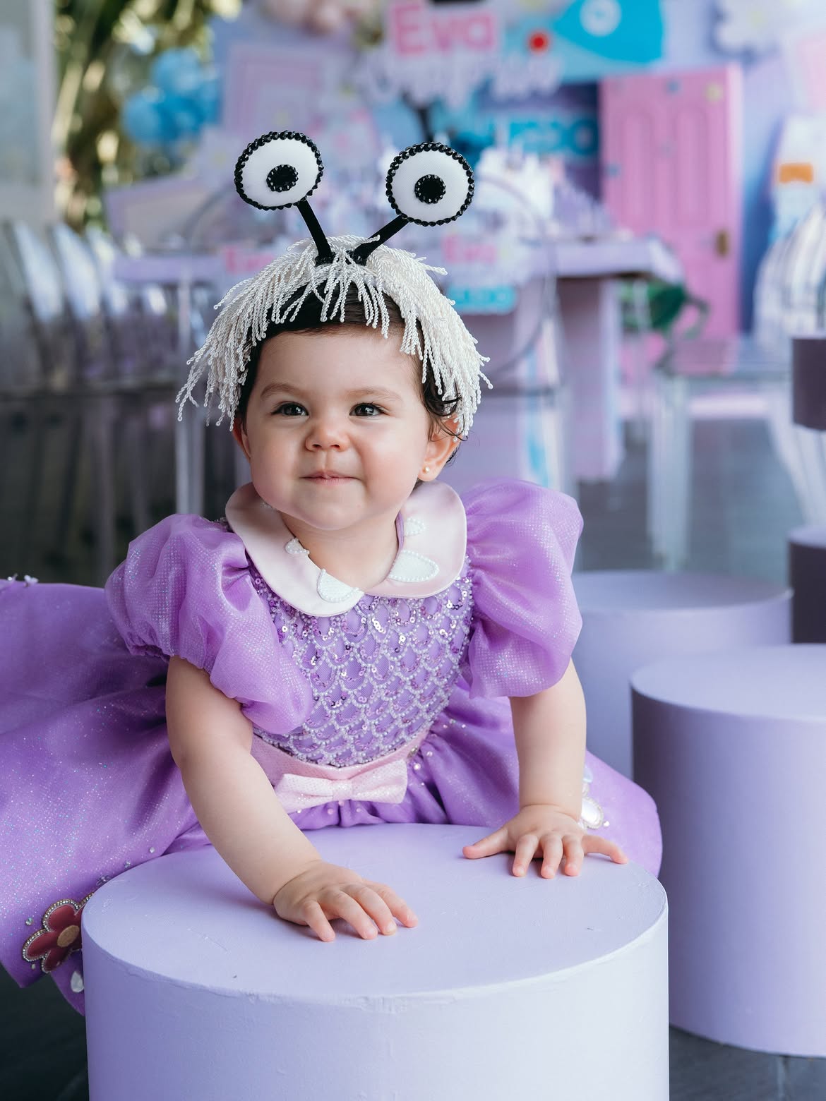 Eva Victoria en su fiesta de cumpleaños | Fuente: Instagram/fernandagmtz