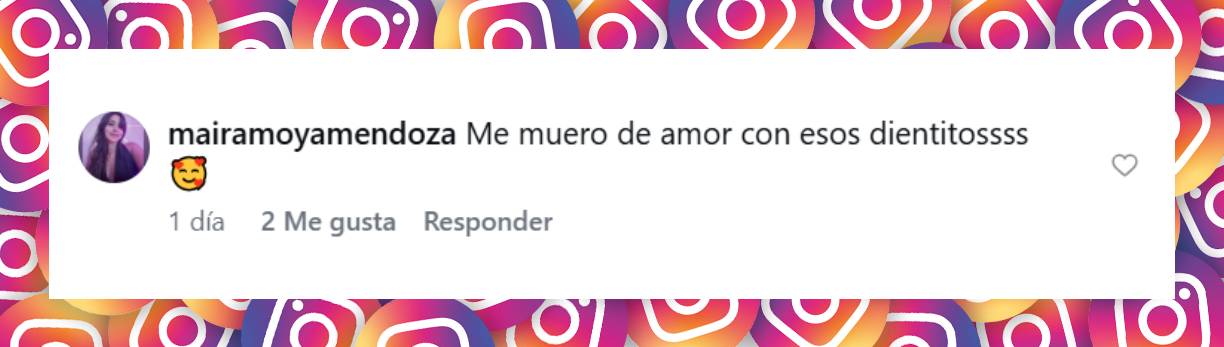 Comentario de una seguidora | Fuente: Instagram/alemaglietti