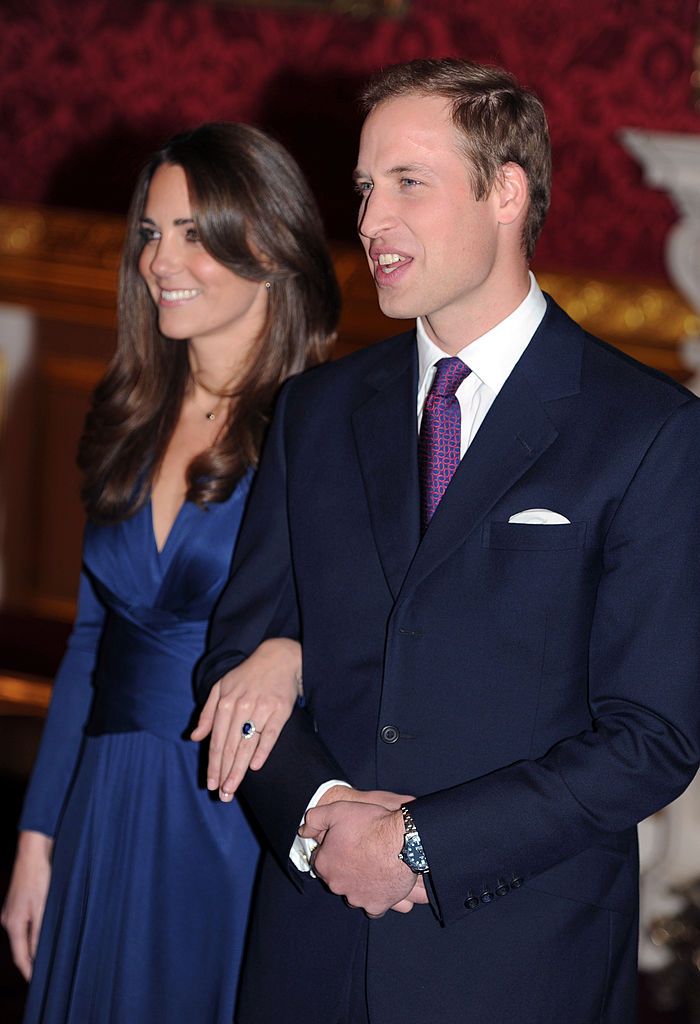 El príncipe William y Kate Middleton el 16 de noviembre de 2010. | Foto: Getty Images