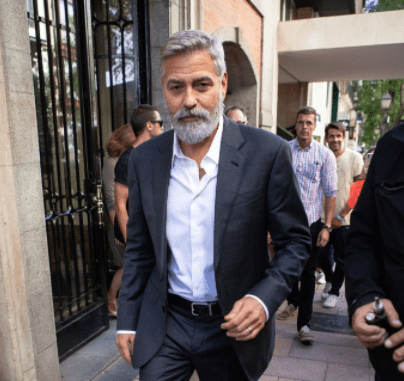 George Clooney en Madrid, 2019. | Foto: Getty Images