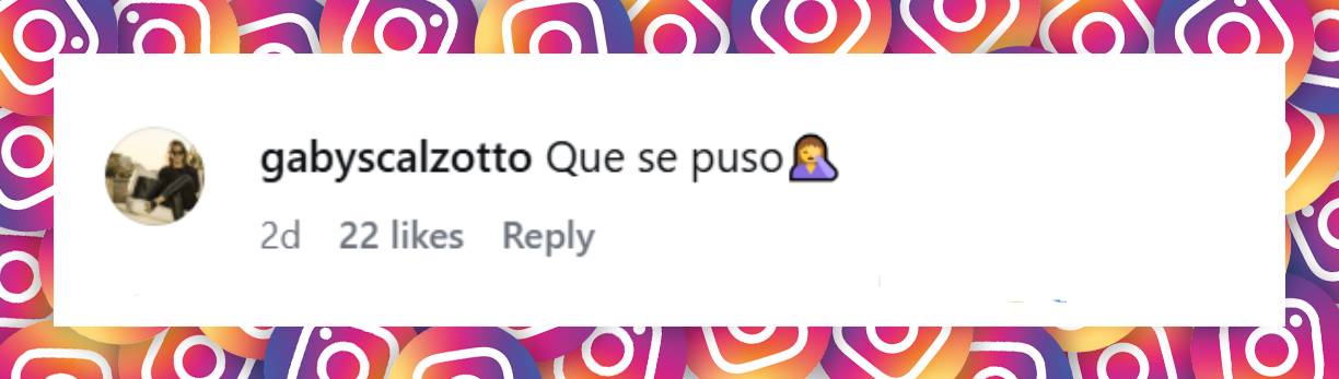 Comentario de una usuaria | Fuente: Instagram/isabelmacedophoto