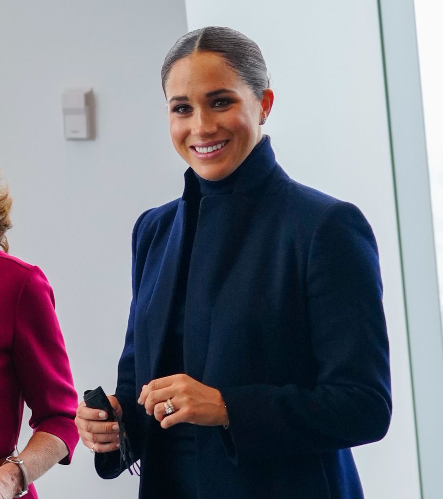 Meghan Markle visita el World Trade Center el 23 de septiembre de 2021, en Nueva York. | Foto: Getty Images