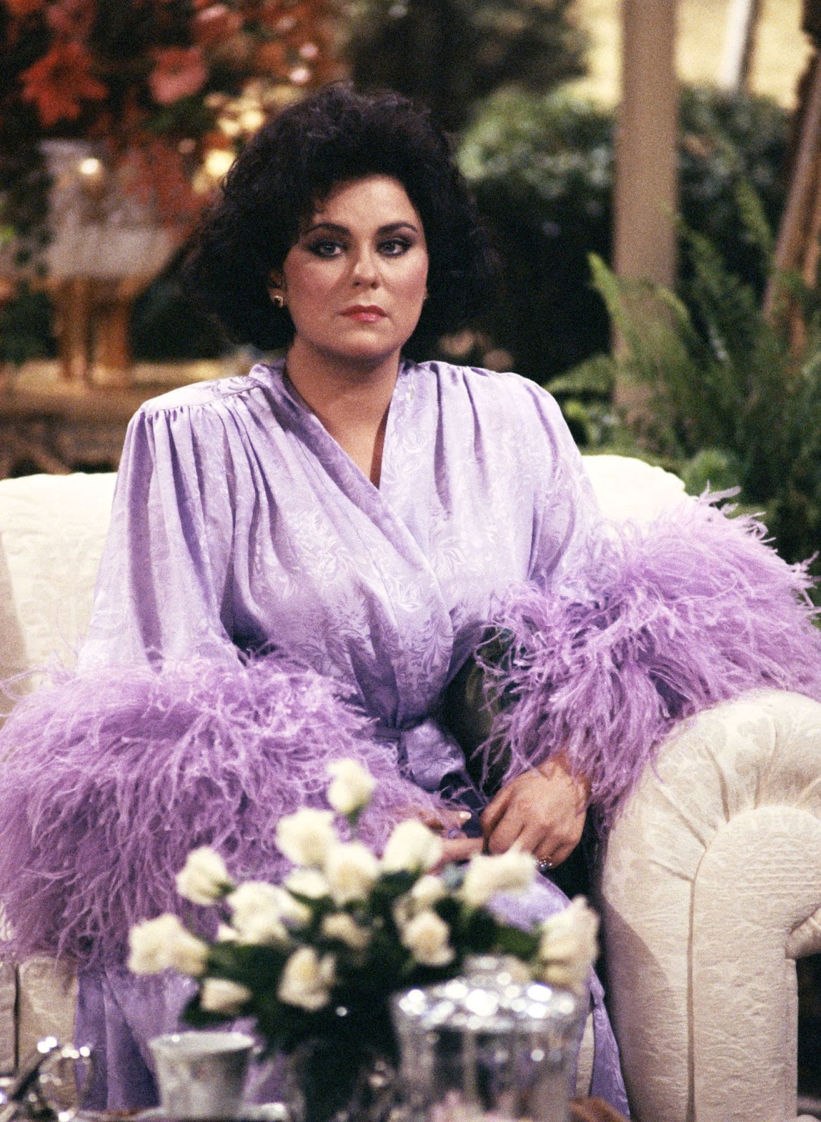 La estrella rodando "Designing Women" en 1990 | Fuente: Getty Images