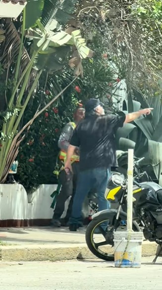 La escena de la polémica. | Foto: TikTok/@mayrisfranco1