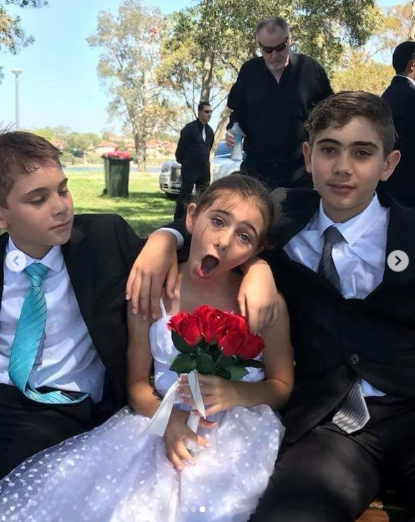 Los hijos de Virginia Giuffre posando juntos | Fuente: Instagram/virginiarobertsrising11