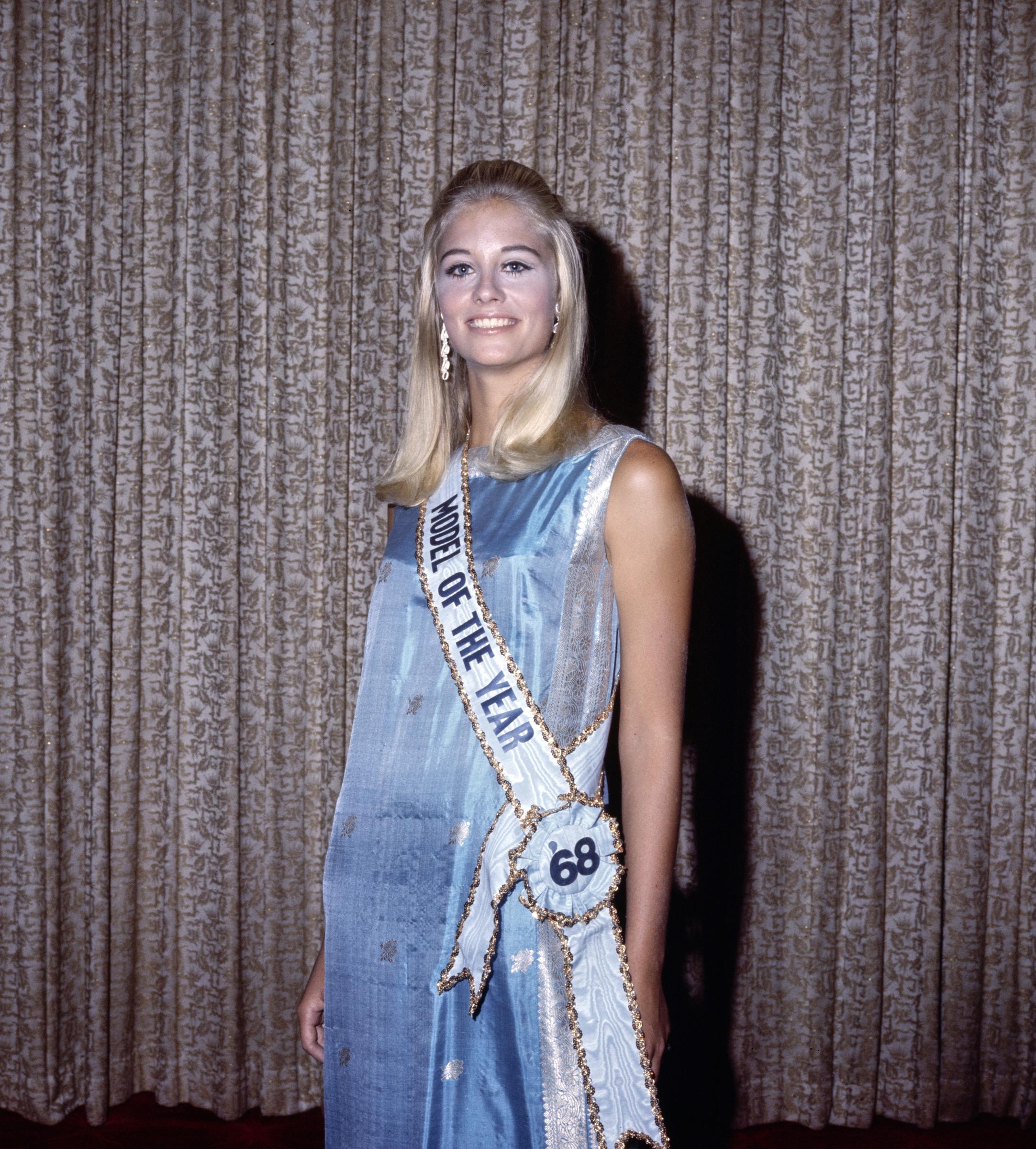 Cybill Shepherd tras ganar el concurso Modelo del Año el 14 de septiembre de 1968. | Fuente: Getty Images