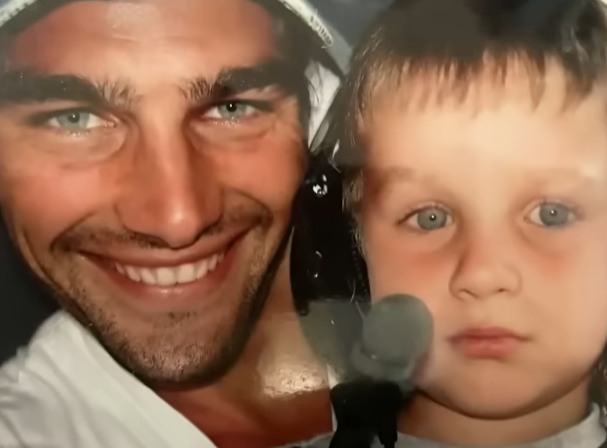 Hernán Drago junto a su hijo, Luka | Fuente: YouTube/Telefe
