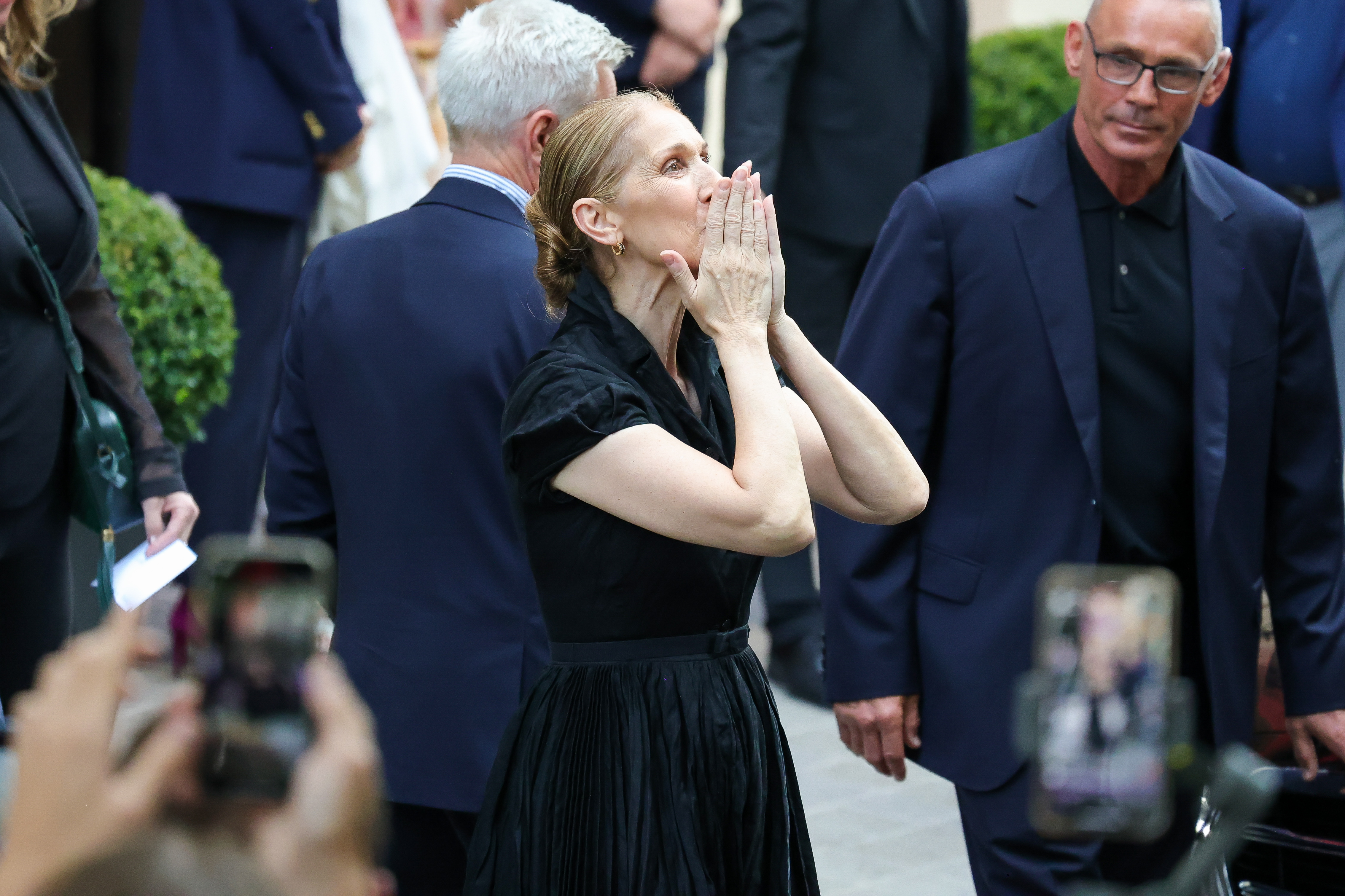 Céline Dion en París, Francia, el 24 de julio de 2024 | Fuente: Getty Images