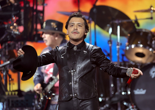 Christian Nodal se presenta en el escenario durante la 26ª edición anual de los Latin Grammy en el MGM Grand Garden Arena el 13 de noviembre de 2025 en Las Vegas, Nevada | Fuente: Getty Images