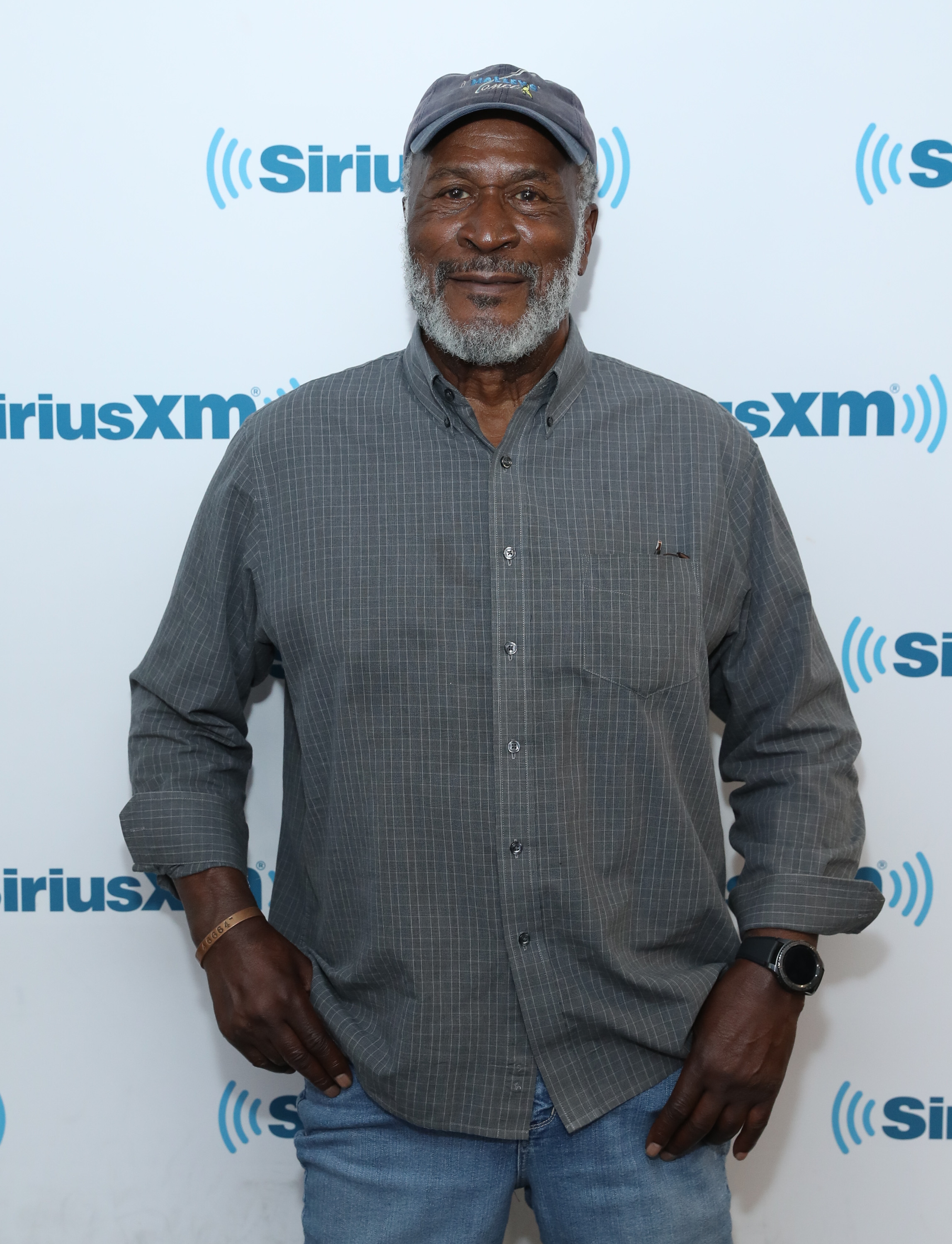 John Amos visita los estudios SiriusXM en Nueva York, el 10 de octubre de 2017 | Fuente: Getty Images