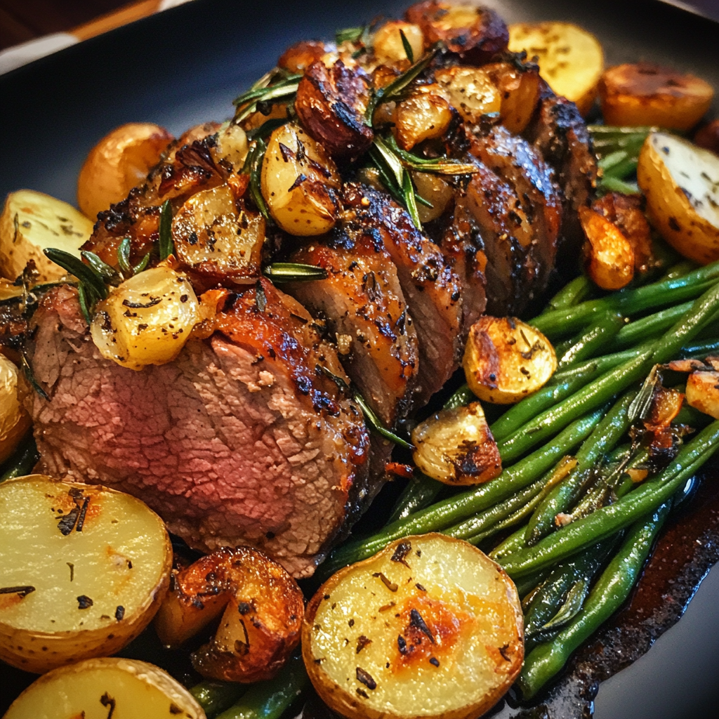 Una bandeja de comida | Fuente: Midjourney