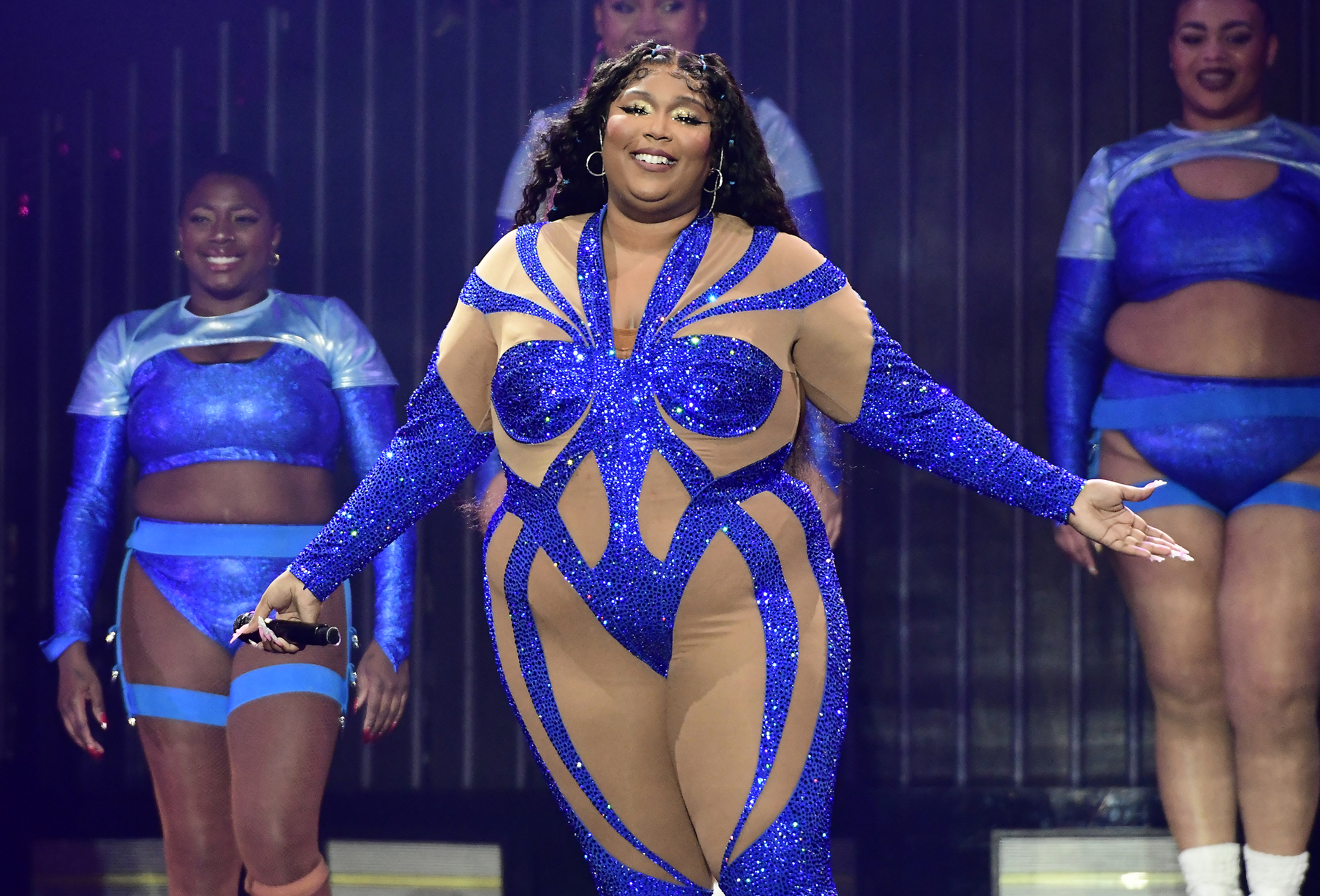 Lizzo se presenta como parte de su lanzamiento "Special" en San Francisco, California, el 12 de noviembre de 2022. | Fuente: Getty Images