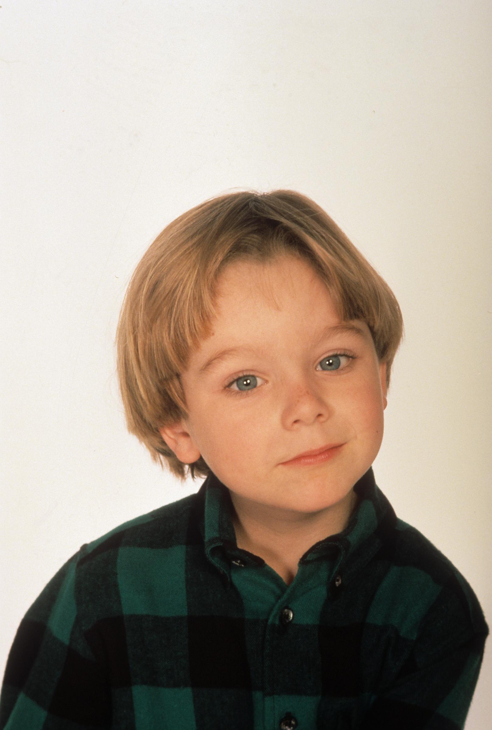 Brian Bonsall en el plató de "Family Ties", 1987 | Fuente: Getty Images