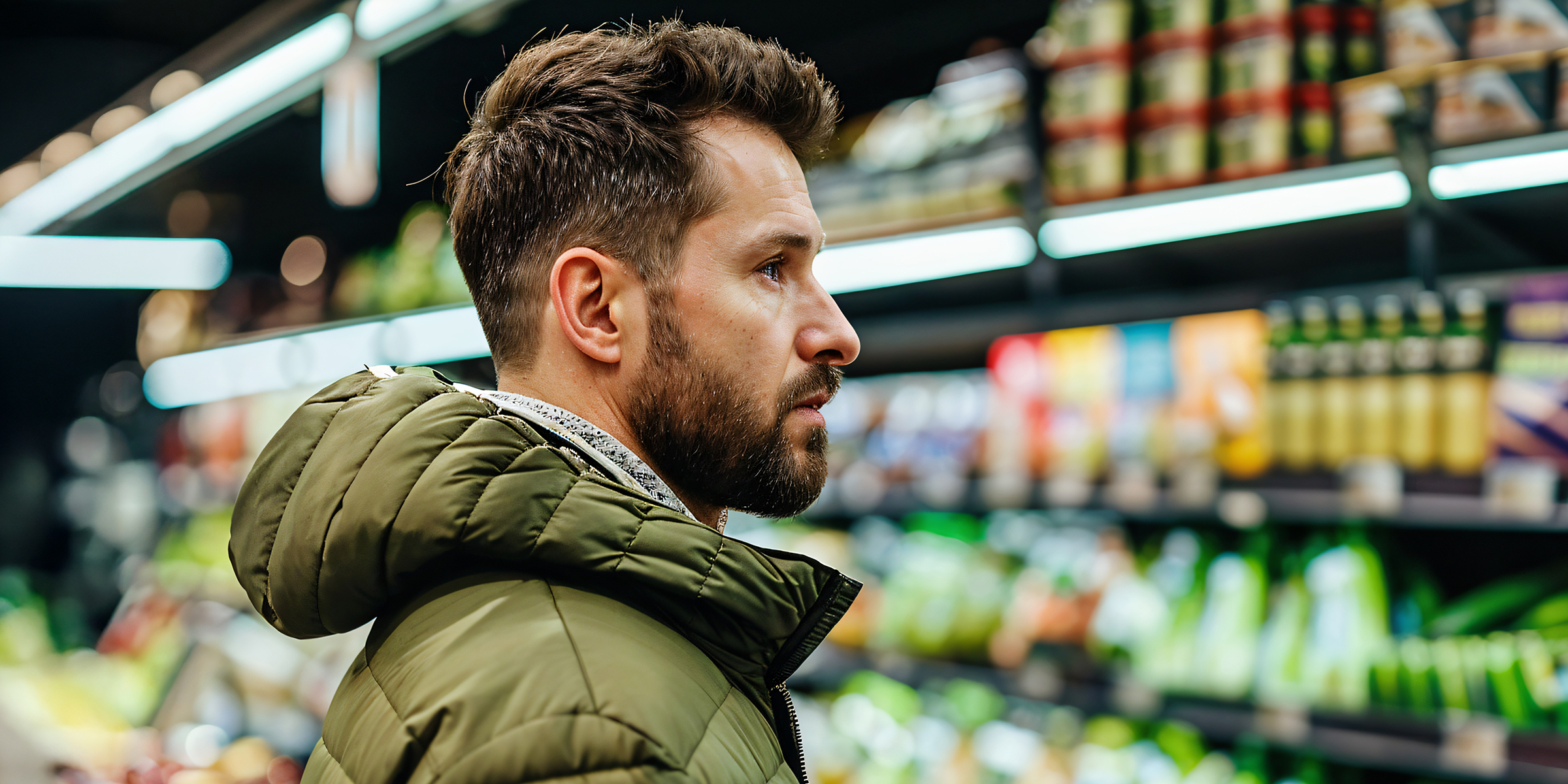 Un hombre en un supermercado | Fuente: Freepik.com/freepik