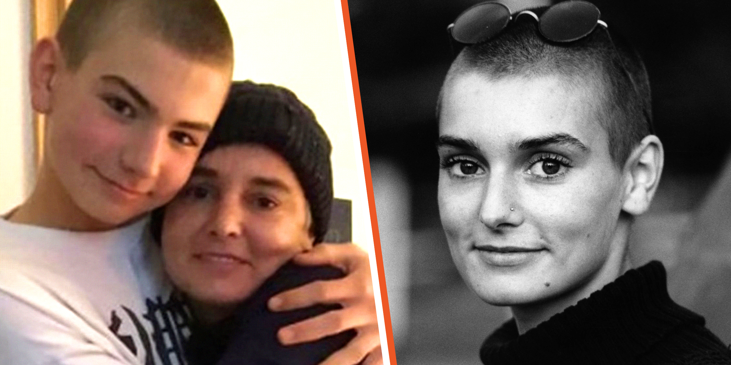 Shane y Sinéad O'Connor | Foto: Twitter/786OmShahid | Getty Images