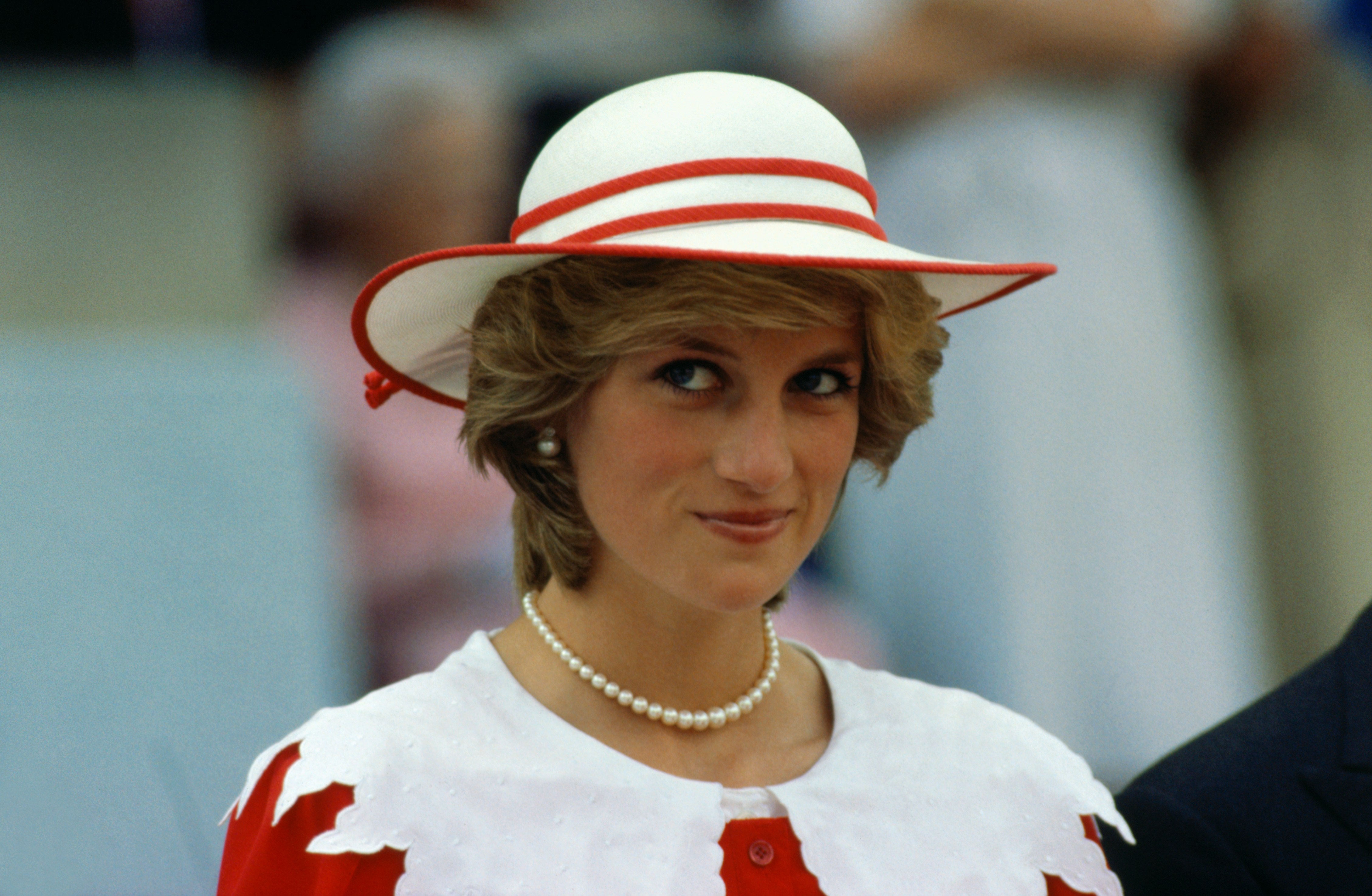 La princesa Diana durante una visita de estado a Edmonton, Alberta, en 1983 | Foto: Getty Images