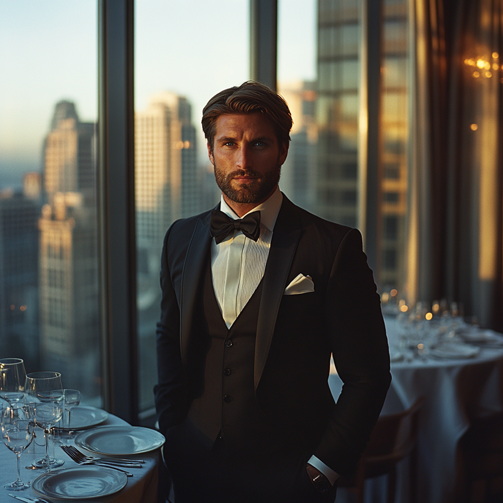 Un hombre decidido | Fuente: Midjourney
