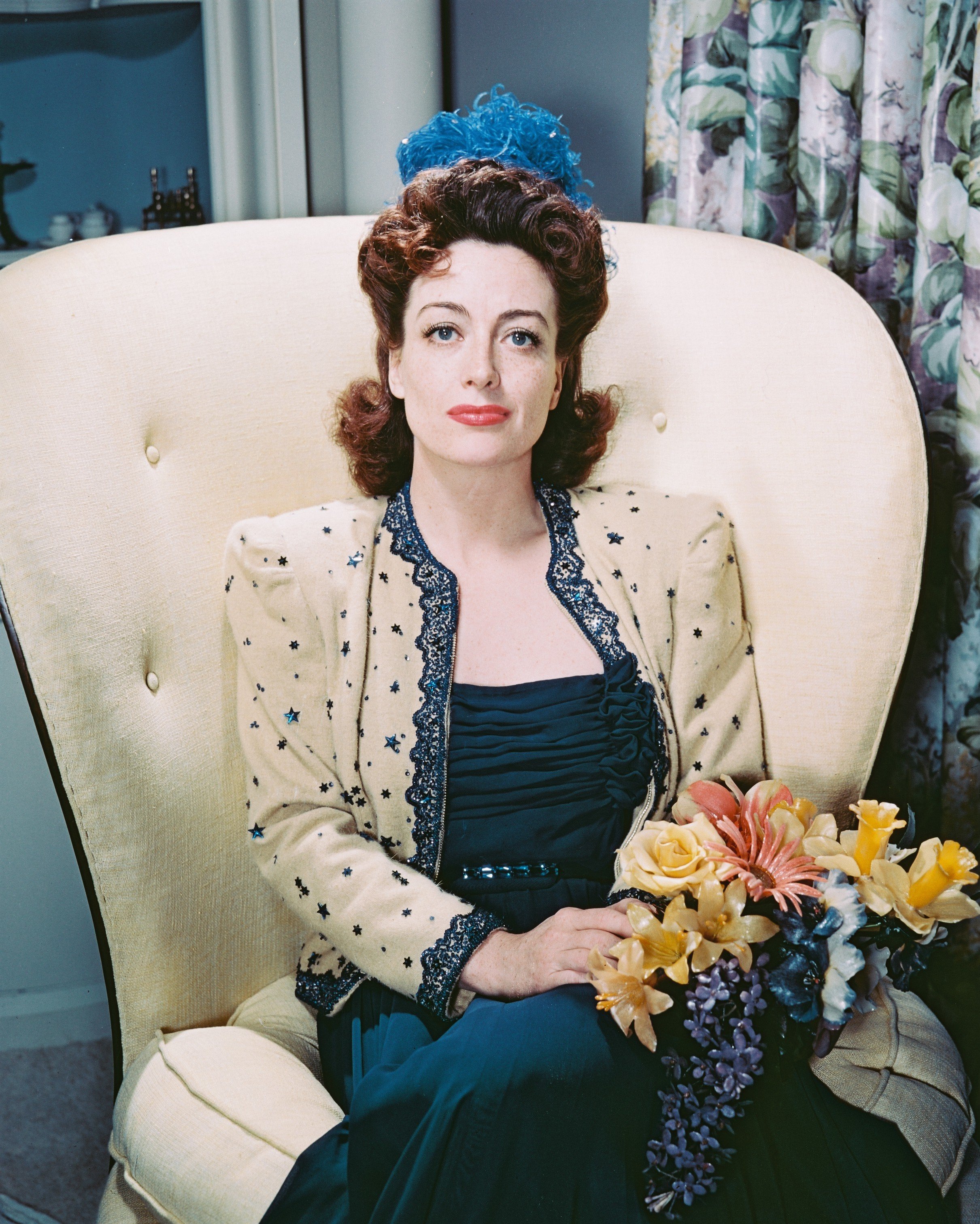 Joan Crawford alrededor de 1940 | Foto: Getty Images