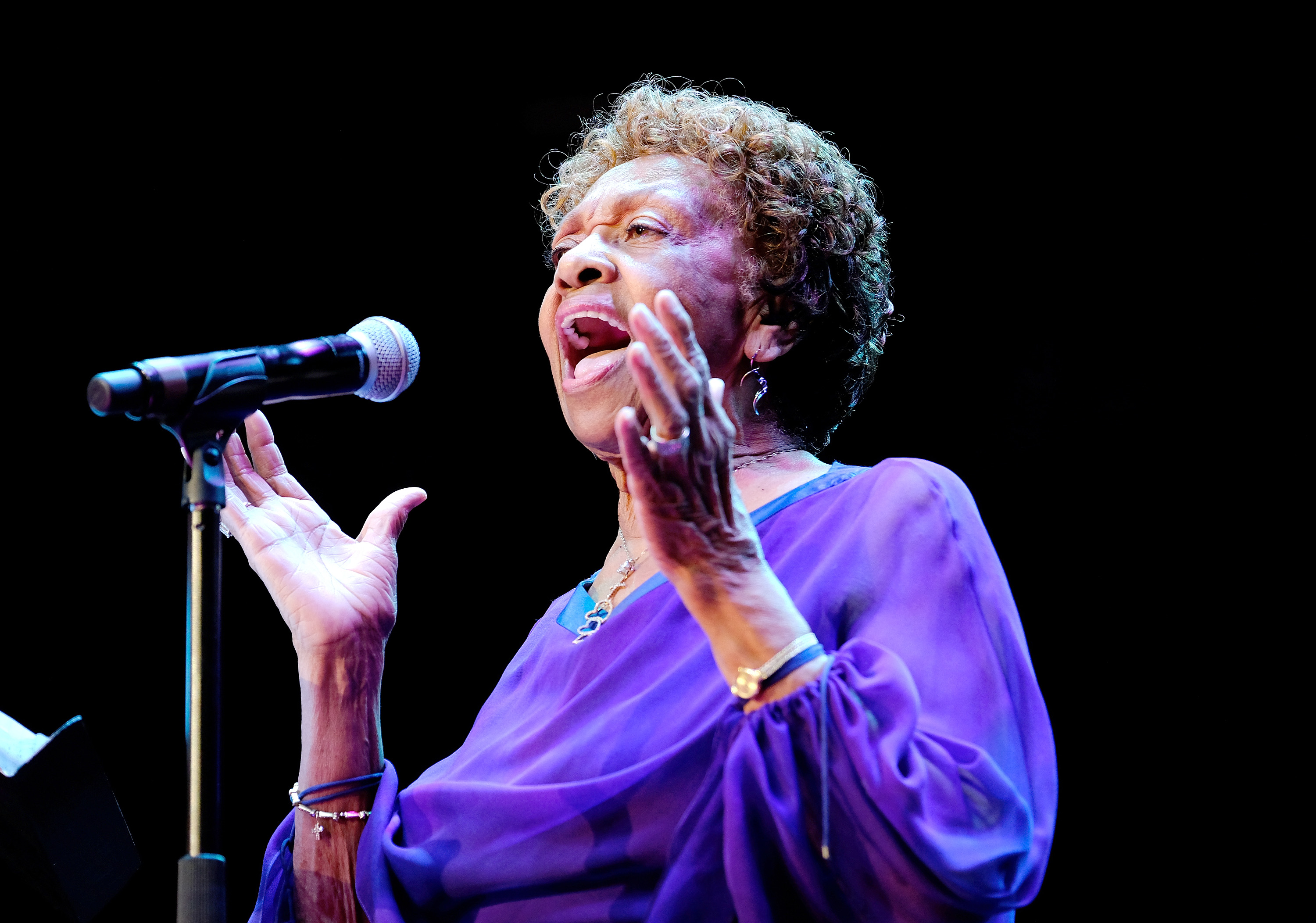 Cissy Houston en el Prudential Center de Newark, Nueva Jersey, el 13 de mayo de 2017 | Fuente: Getty Images