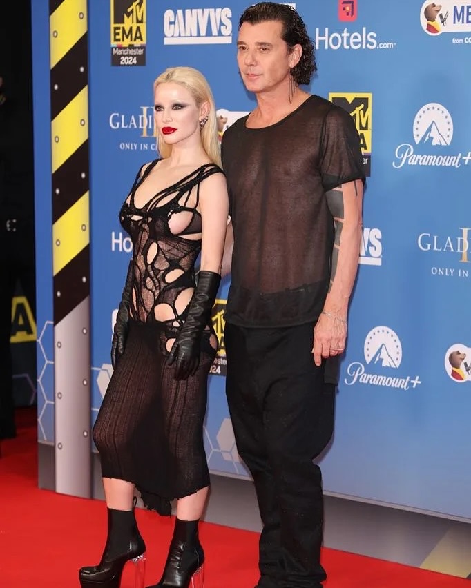 Xhoana Xheneti y Gavin Rossdale asisten a los MTV EMAs 2024, de un post fechado el 11 de noviembre de 2024 | Fuente: Instagram/gavinrossdale