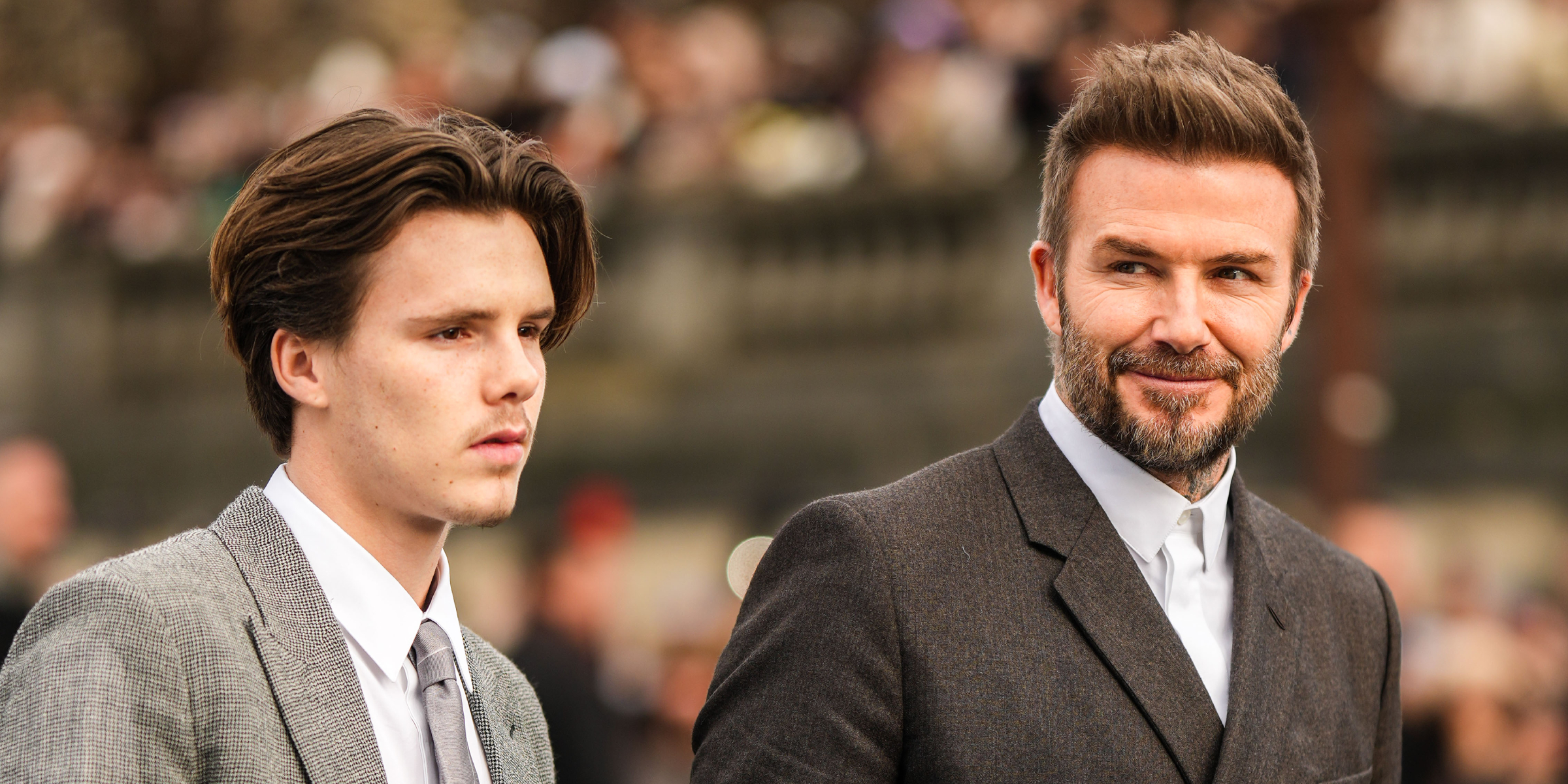 Cruz y David Beckham, 2023 | Fuente: Getty Images