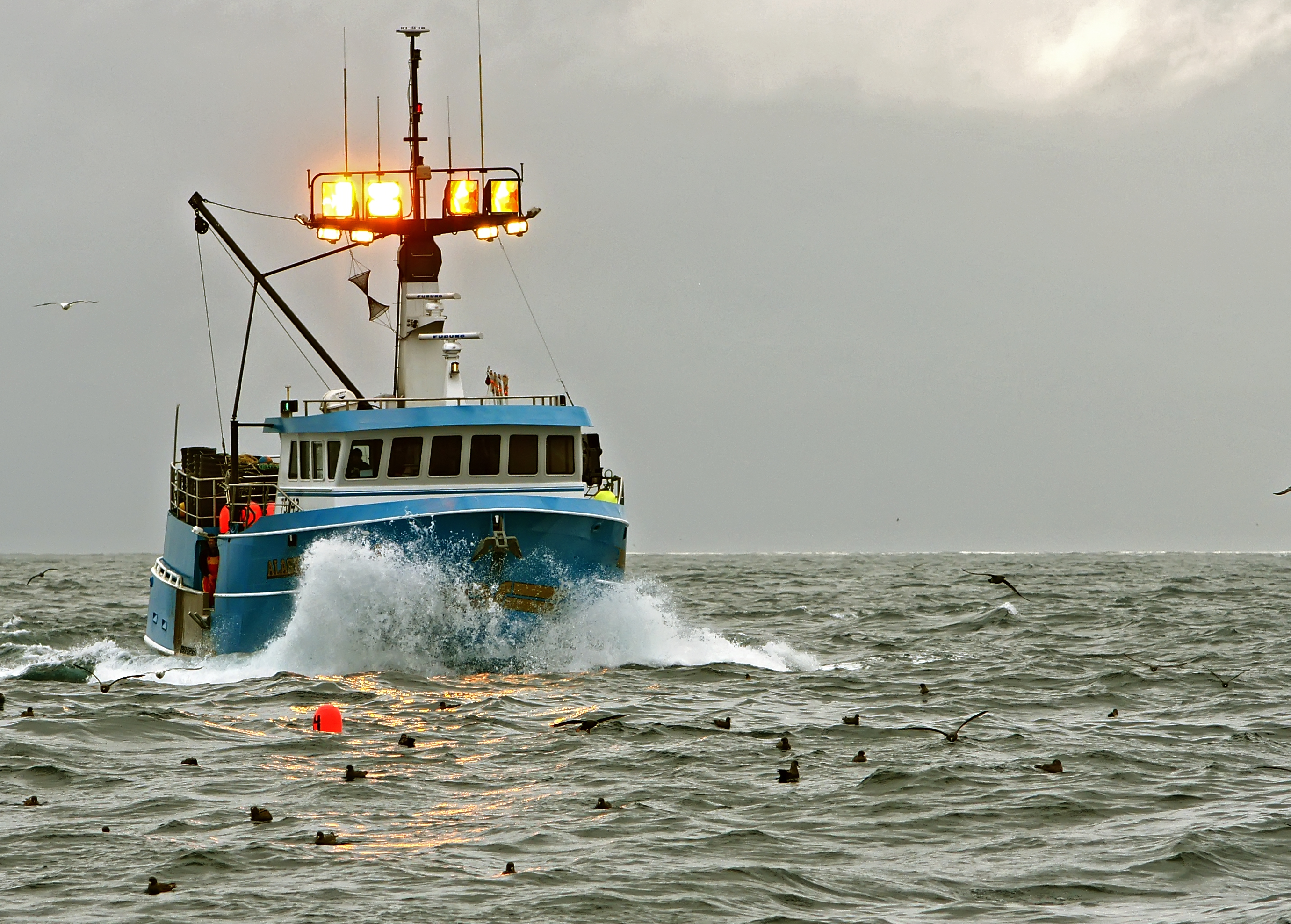 Barco de pesca. | Fuente: Shutterstock