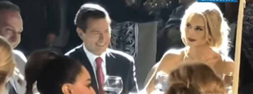Peña Nieto asiste a la boda de la hija del abogado que lo divorció, junto a su nueva novia Tania Ruiz. | Fuente: YouTube / Un Nuevo Día