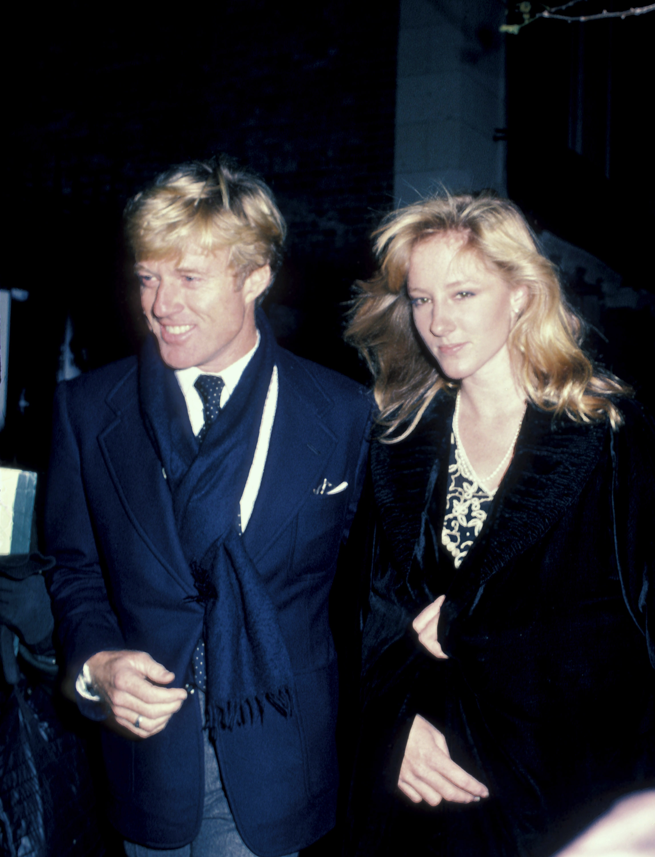 Robert Redford y Shauna Redford, vistos el 17 de noviembre de 1983 | Fuente: Getty Images