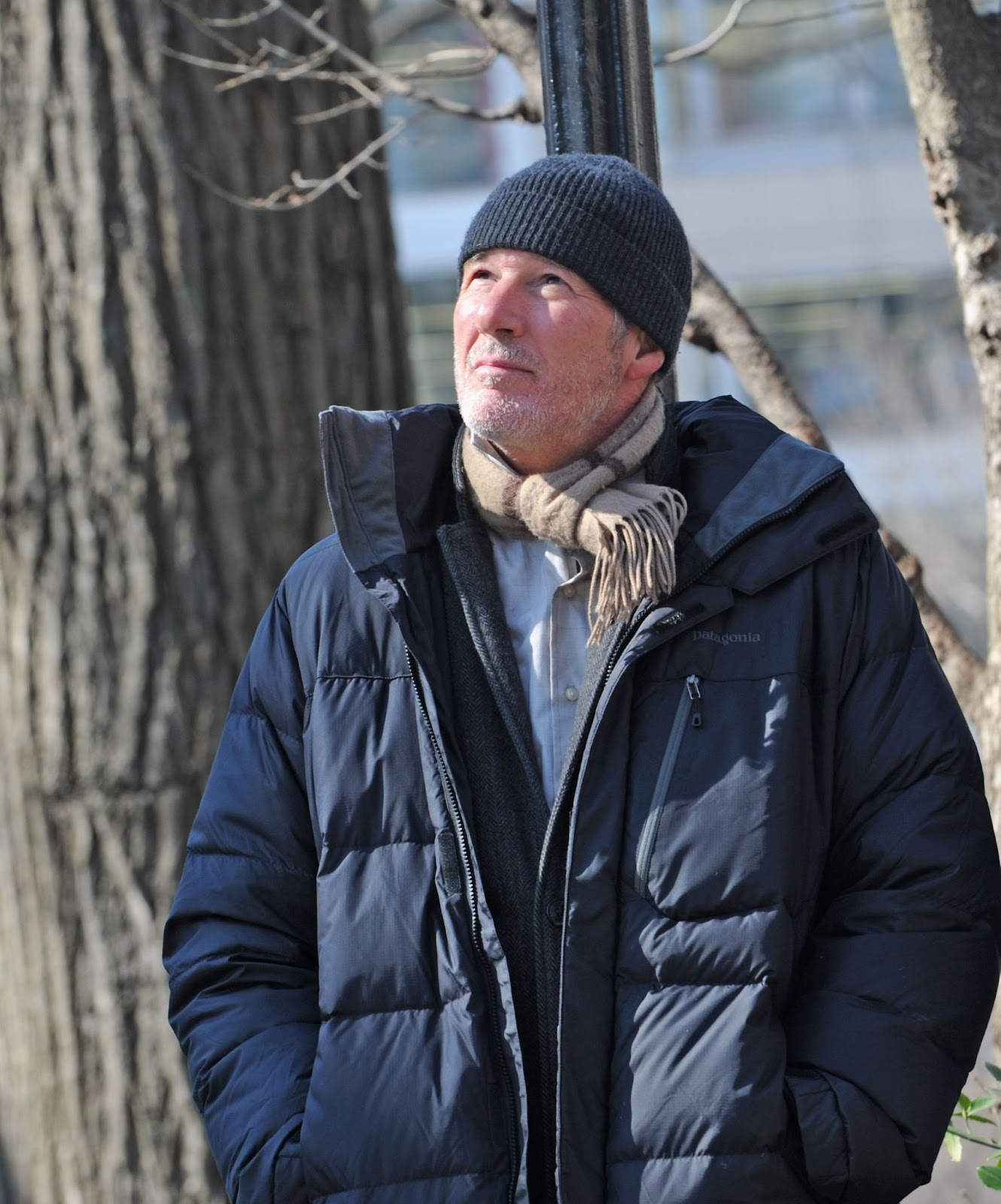 Richard Gere en el set de "Time Out of Mind" el 26 de marzo de 2014, en Nueva York | Fuente: Getty Images