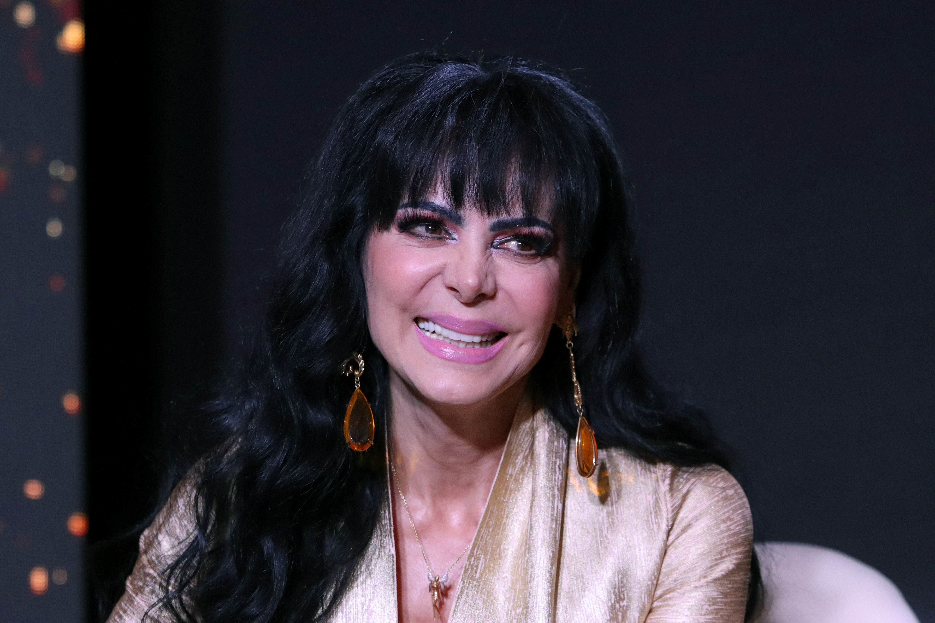 Maribel Guardia attends Erik del Castillo's birthday celebration at Centro Libanes on July 18, 2024 in Mexico City, Mexico. | Fuente: Getty Images.