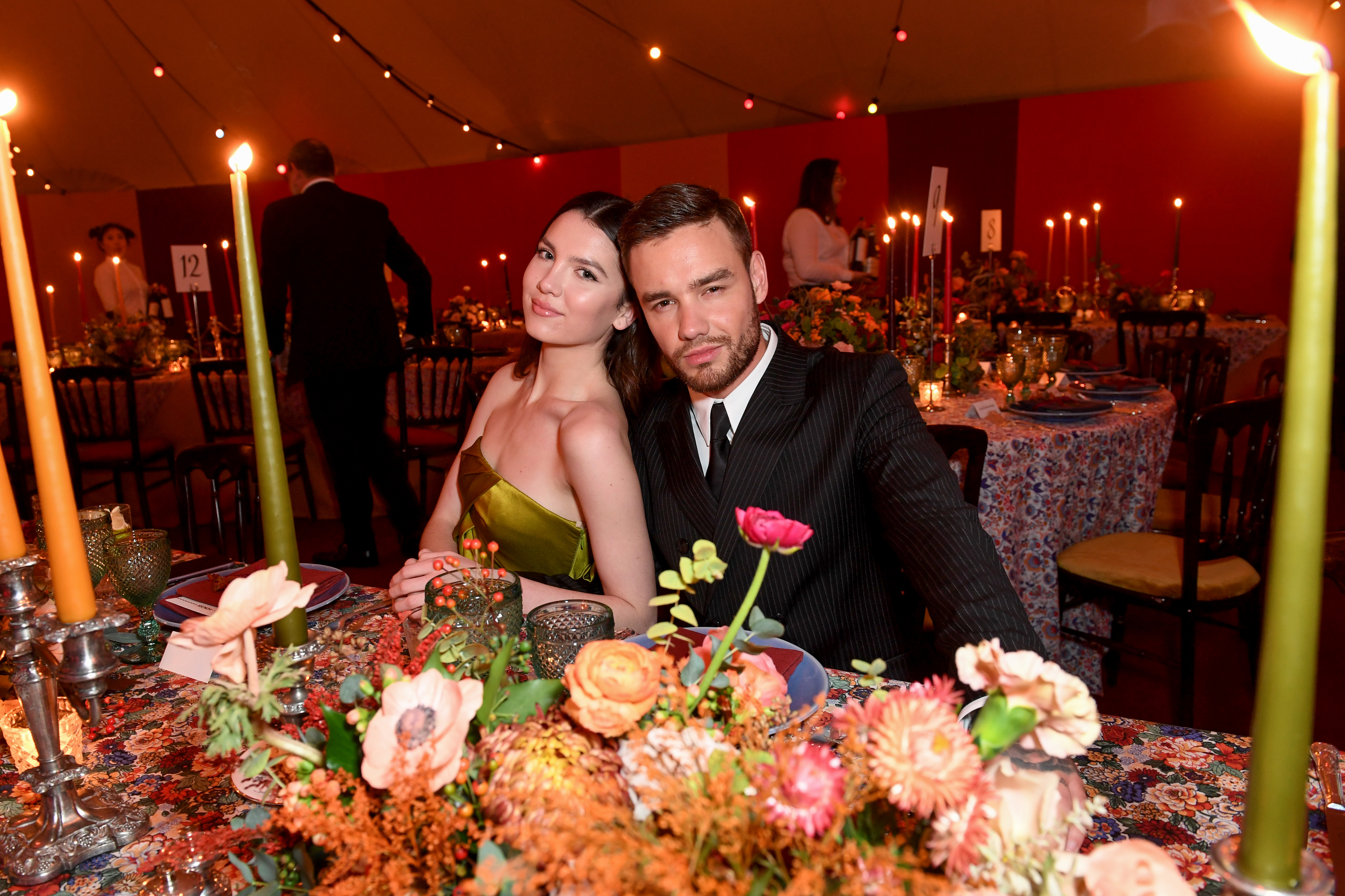 Maya Henry y Liam Payne en la cena de gala en honor a Edward Enninful durante #BoFVOICES el 22 de noviembre de 2019, en Inglaterra. | Fuente: Getty Images