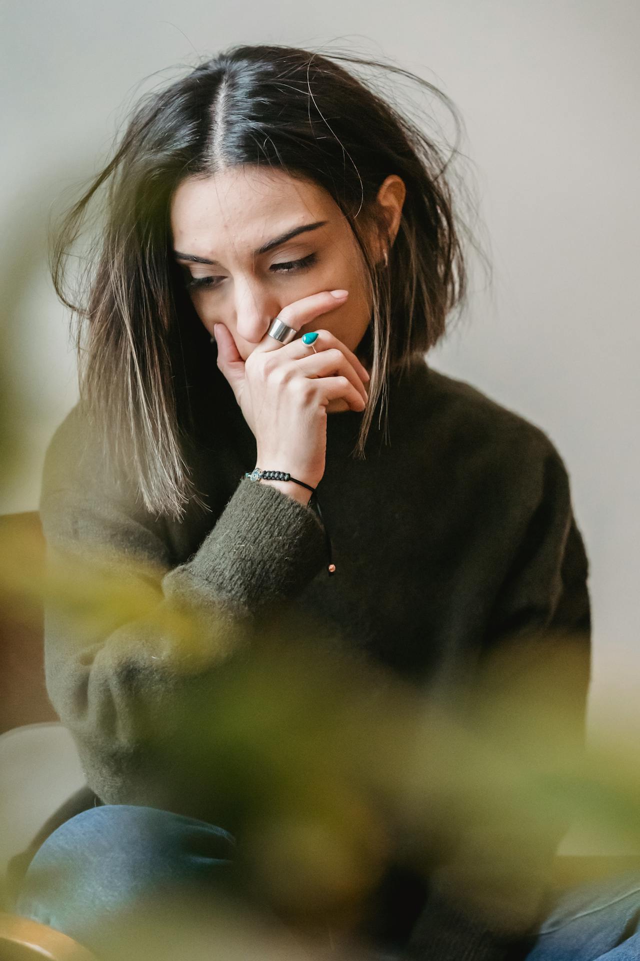 Una mujer destrozada | Fuente: Pexels