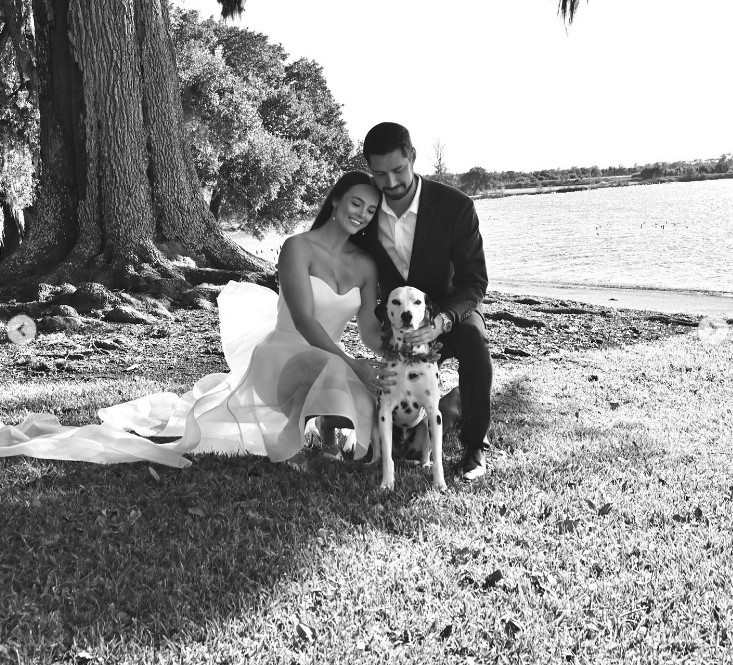 Amanda DeWitt y Andrew LeBlanc antes de su boda el 2 de enero de 2024 | Fuente: Instagram/amanda_please5