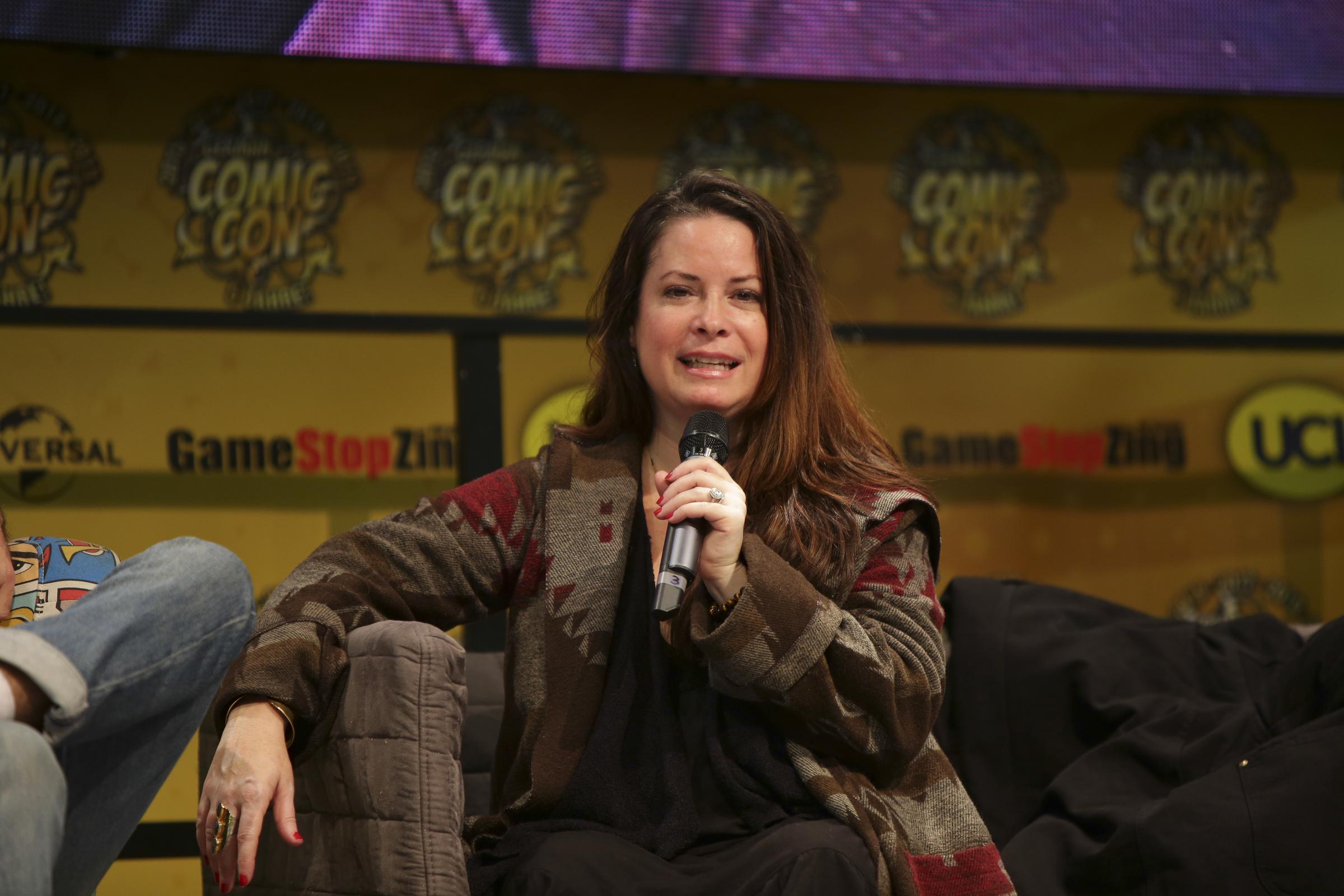 Holly Marie Combs en la Comic Con alemana en Alemania, el 8 de diciembre de 2019. | Fuente: Getty Images