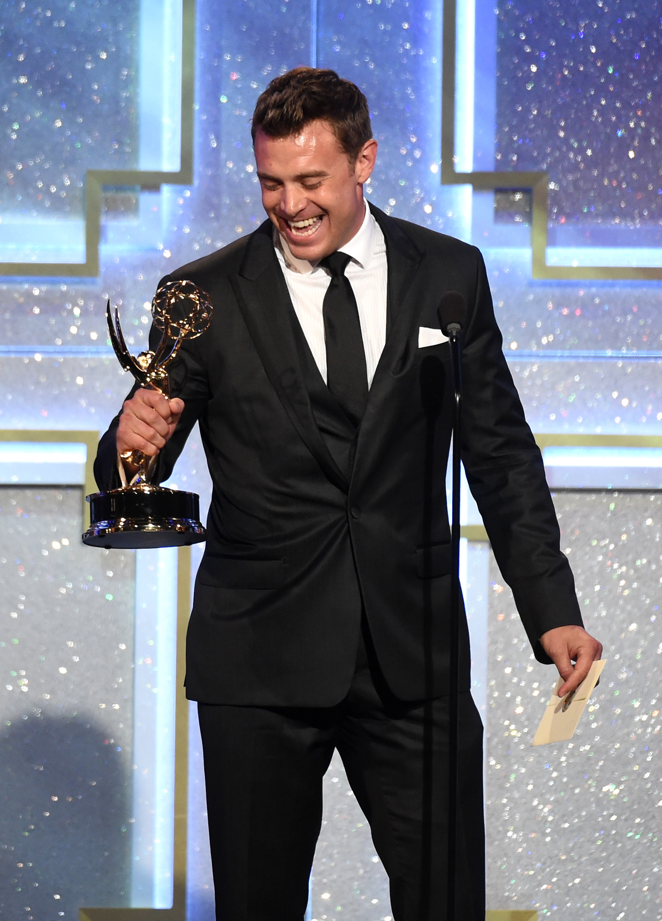 Billy Miller en la 41ª edición de los Premios Emmy Diurnos en Beverly Hills, 2014. | Foto: Getty Images