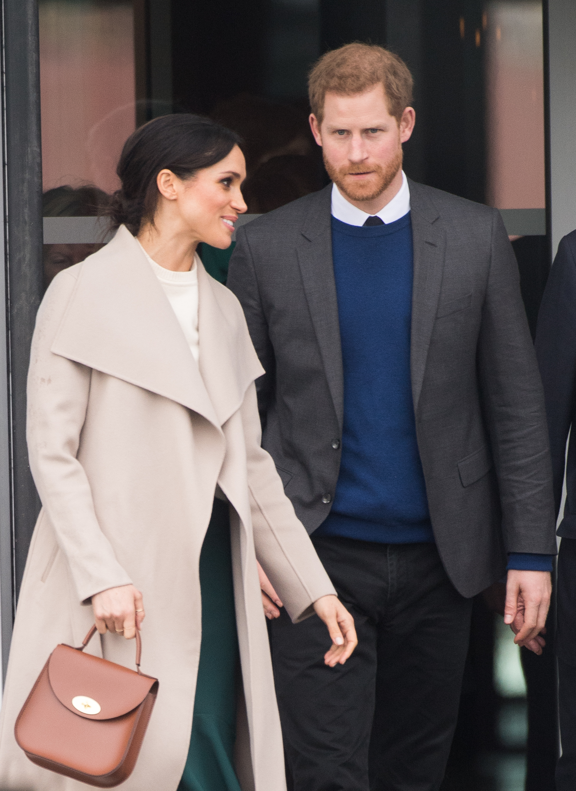 Meghan Markle y el príncipe Harry durante una visita a Irlanda del Norte en 2018 | Foto: Getty Images