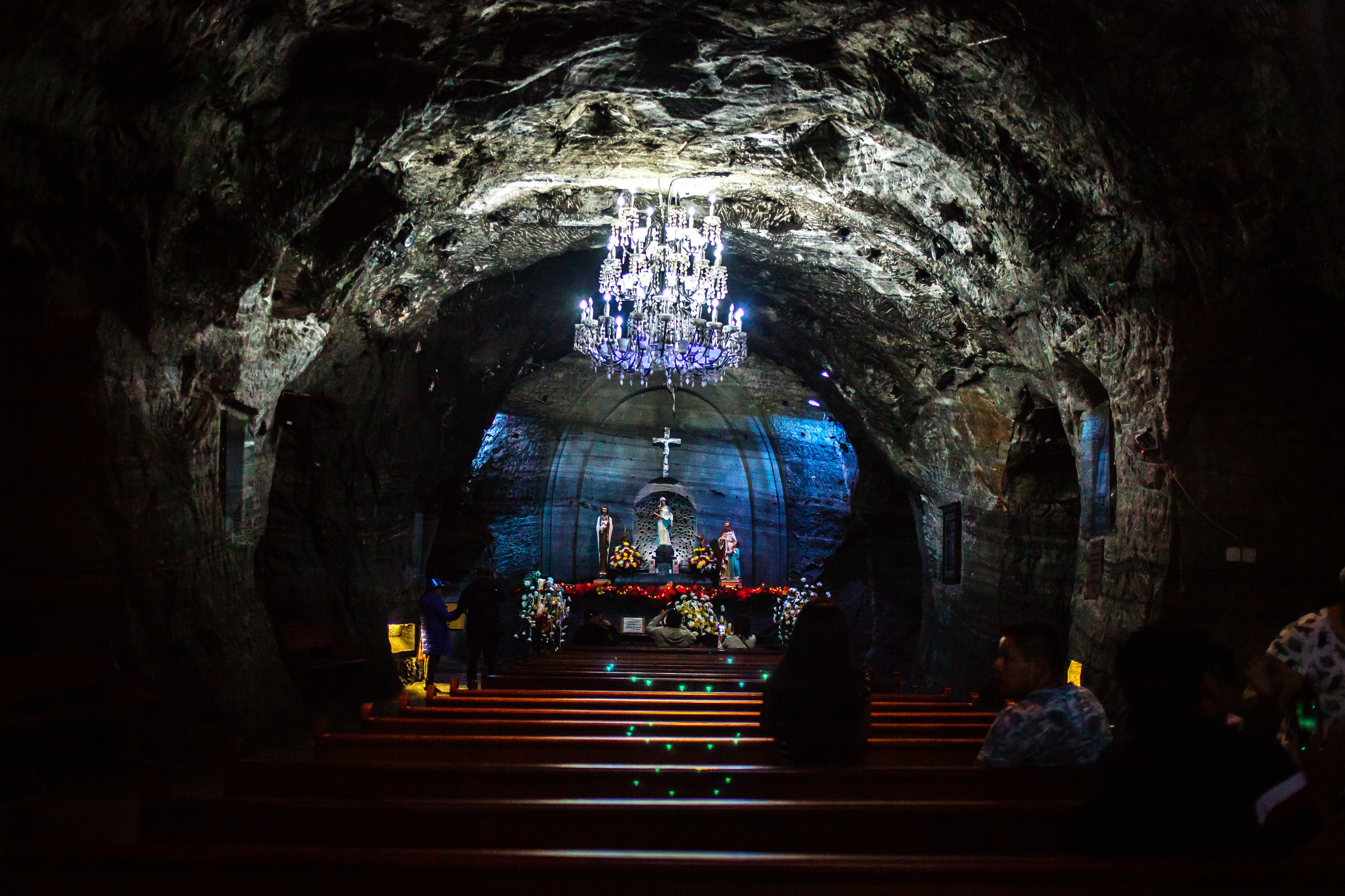 Altar de la Catedral de Zipaquirá, en Cundinamarca, Colombia || Fuente: Getty Images