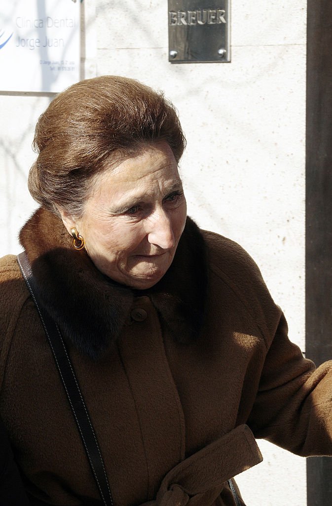 La infanta Margarita de Borbón fue vista el 26 de enero de 2012 en Madrid, España. | Foto: Getty Images