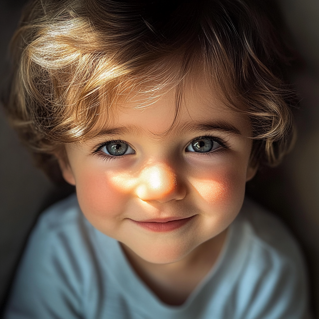 Un niño precioso | Fuente: Midjourney