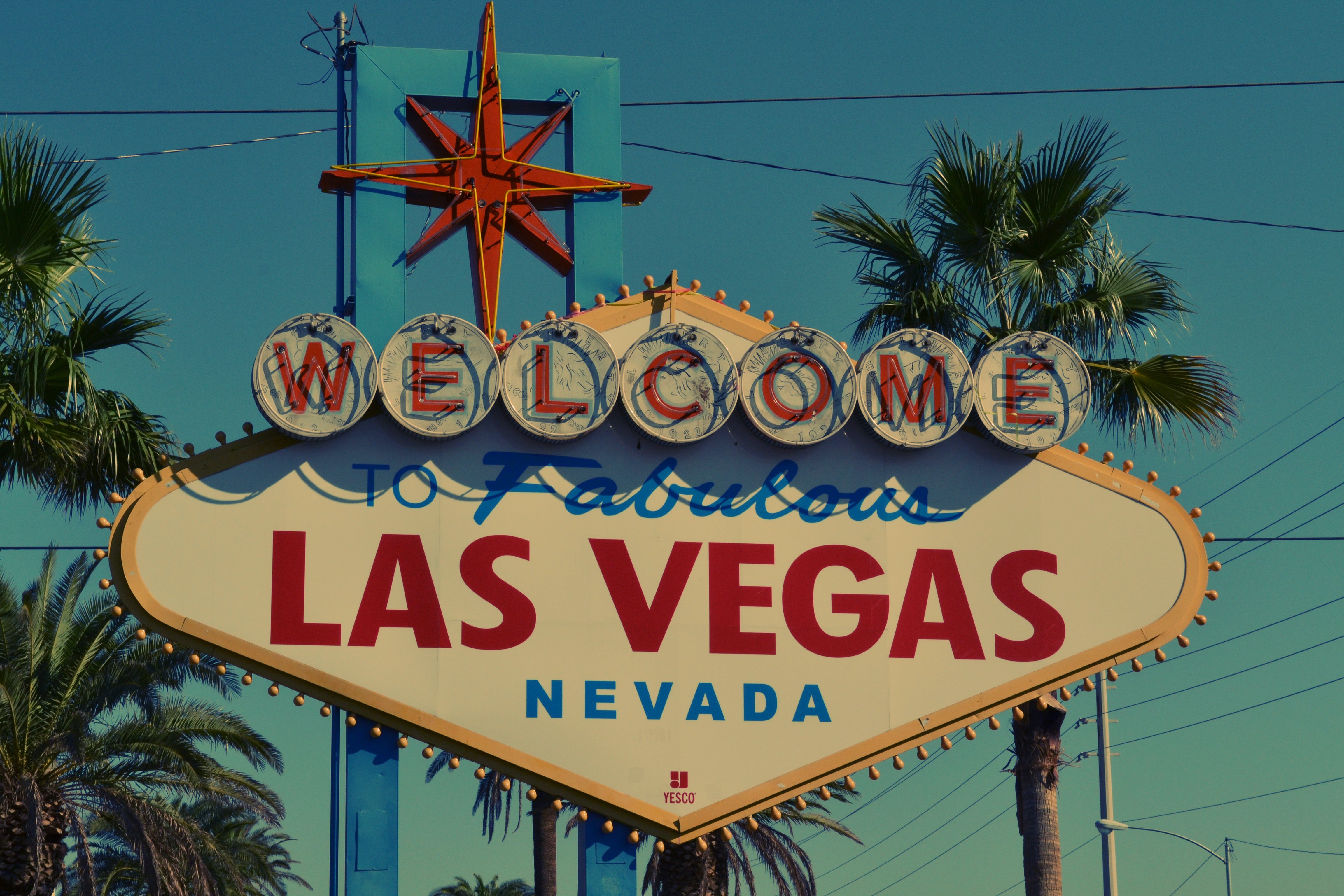 Letrero de Las Vegas. | Foto: Pexels