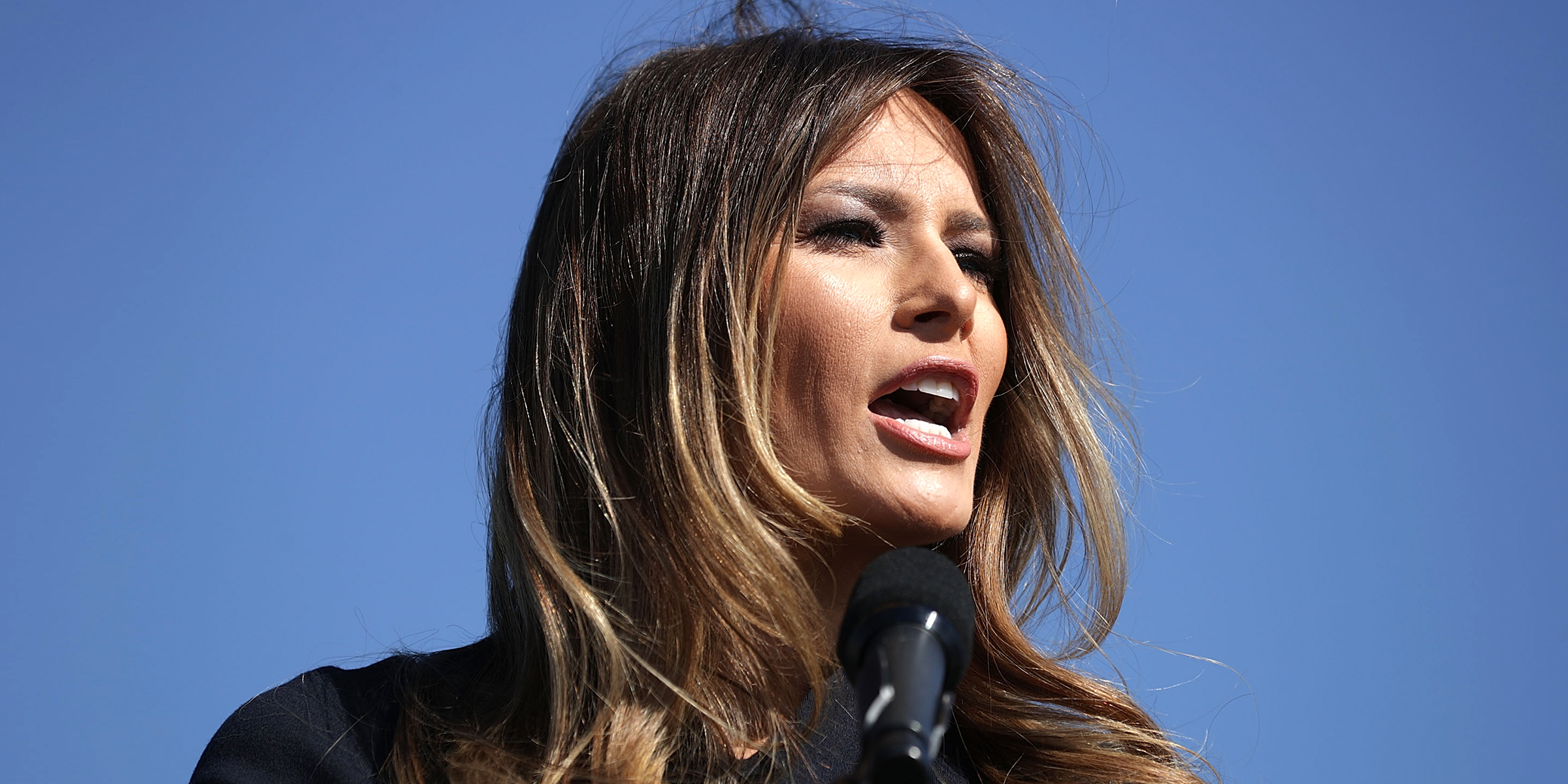 La primera dama Melania Trump | Fuente: Getty Images