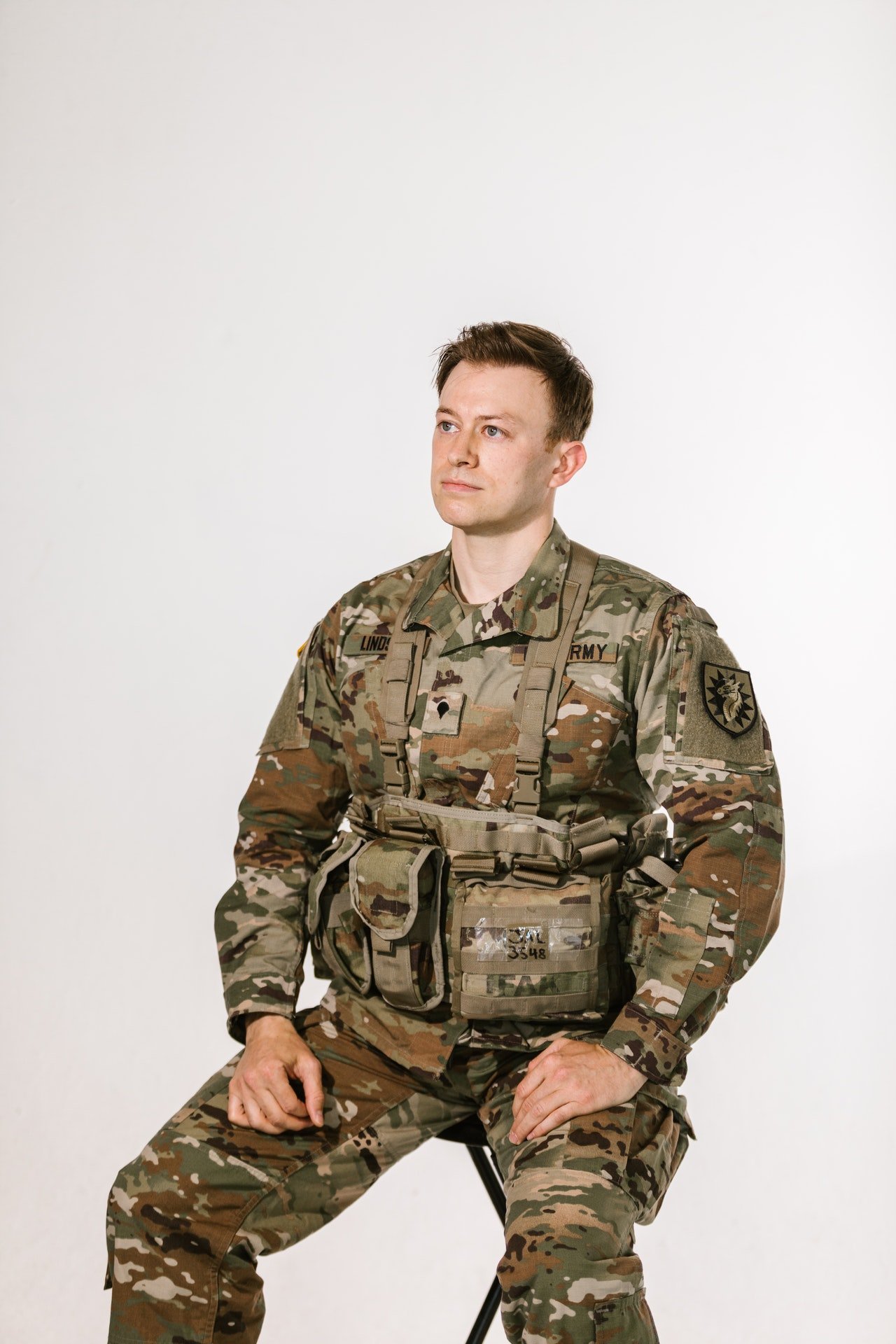 Un hombre con uniforme militar. | Foto: Pexels